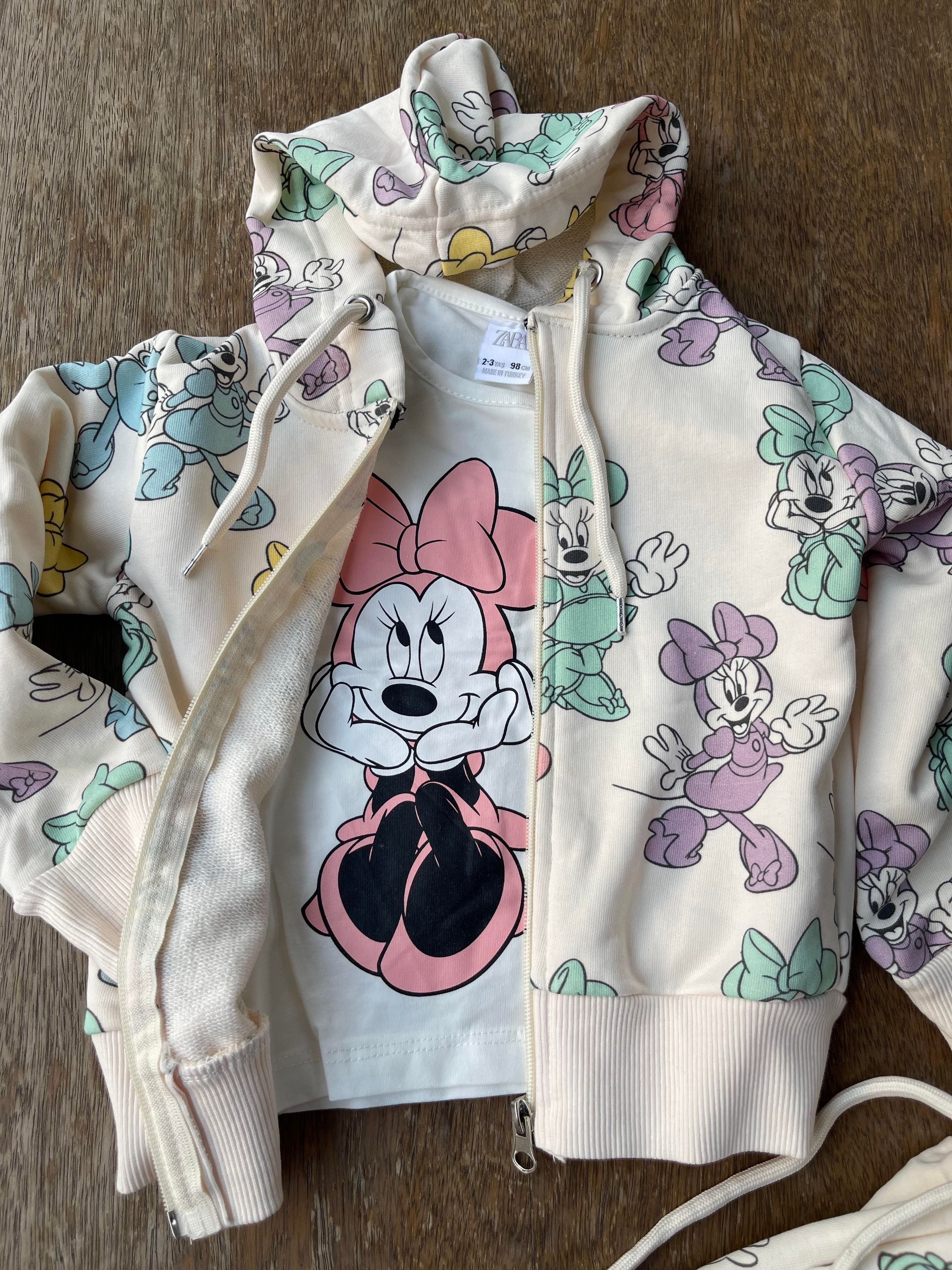 8852 Kids Minnie 3 lü Takım 2-3 /7-8 Yaş