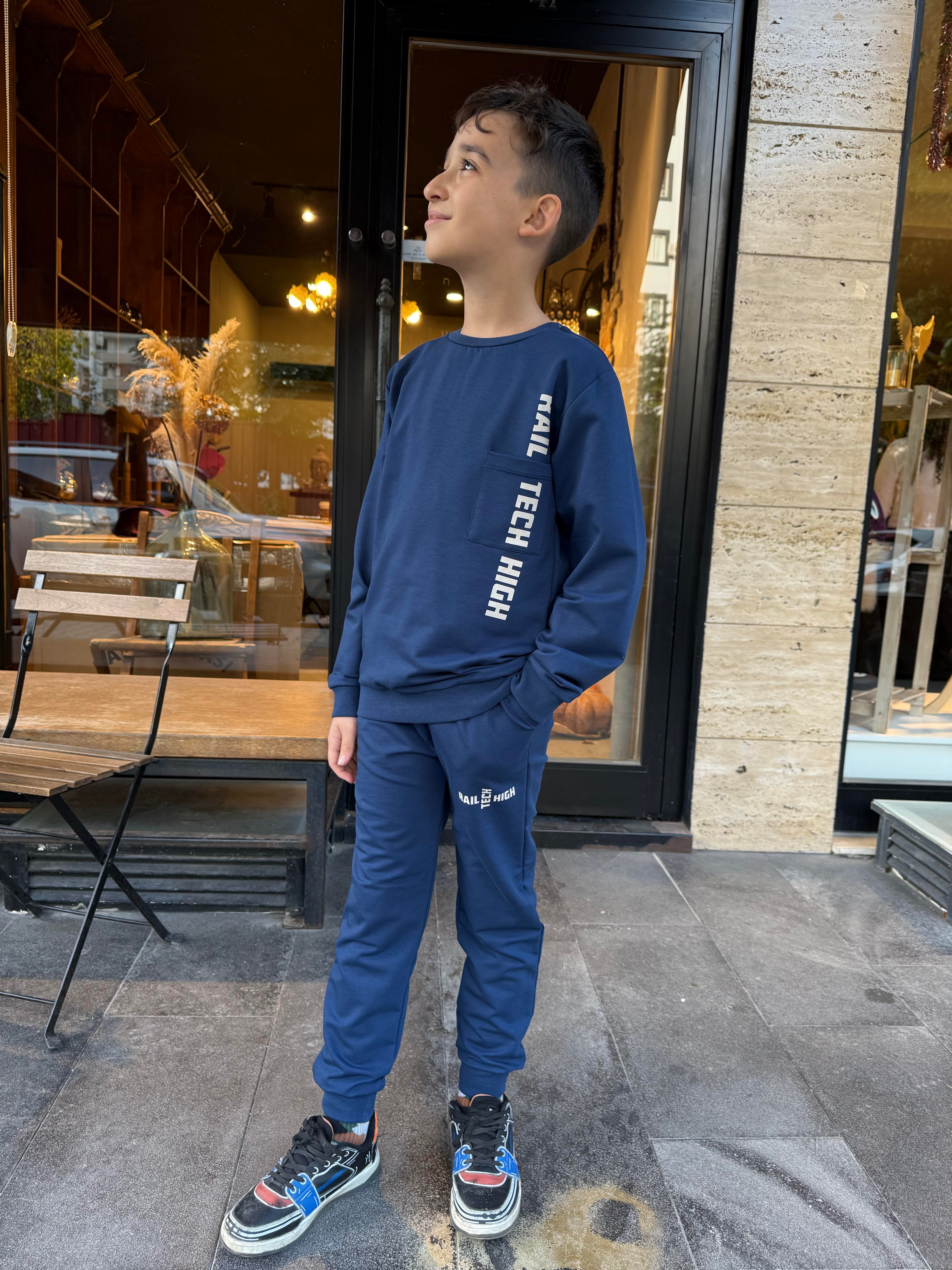 8854 Kids Nirvana Baskılı Takım 11-14 Yaş