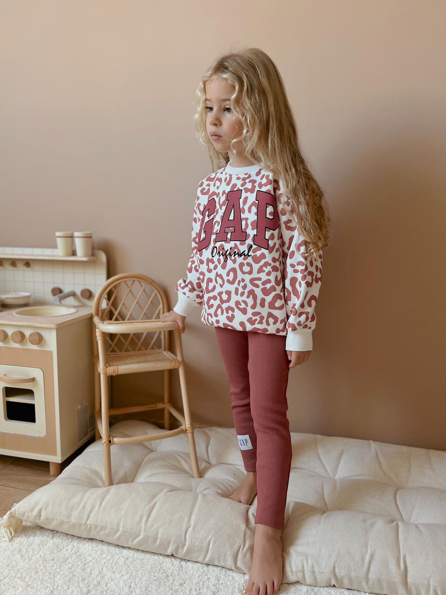 8880 Kids Gap Leopar Taytlı Takım 3-4/9-10 Yaş