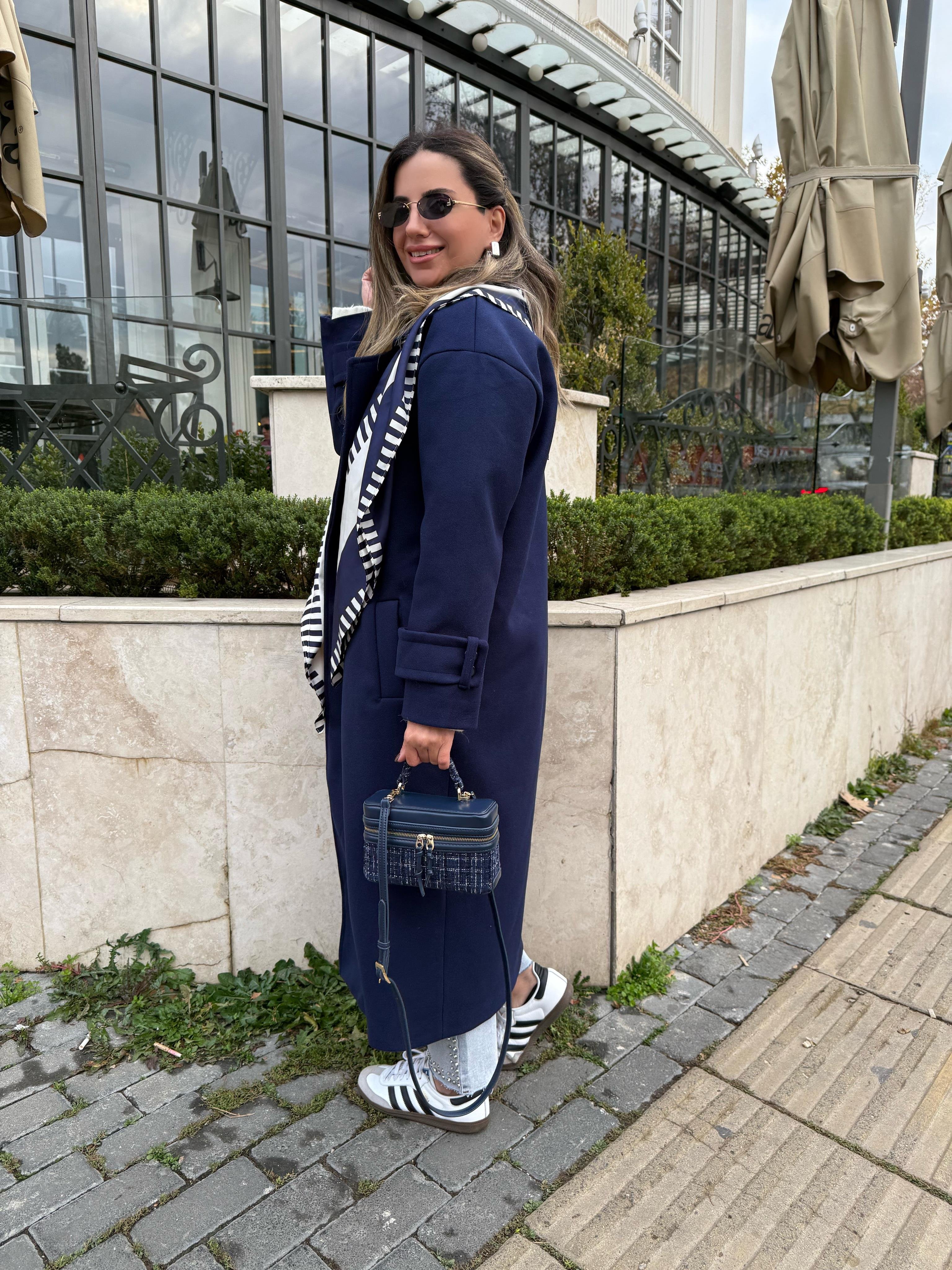 8917 Oversize Kruvaze Kaban