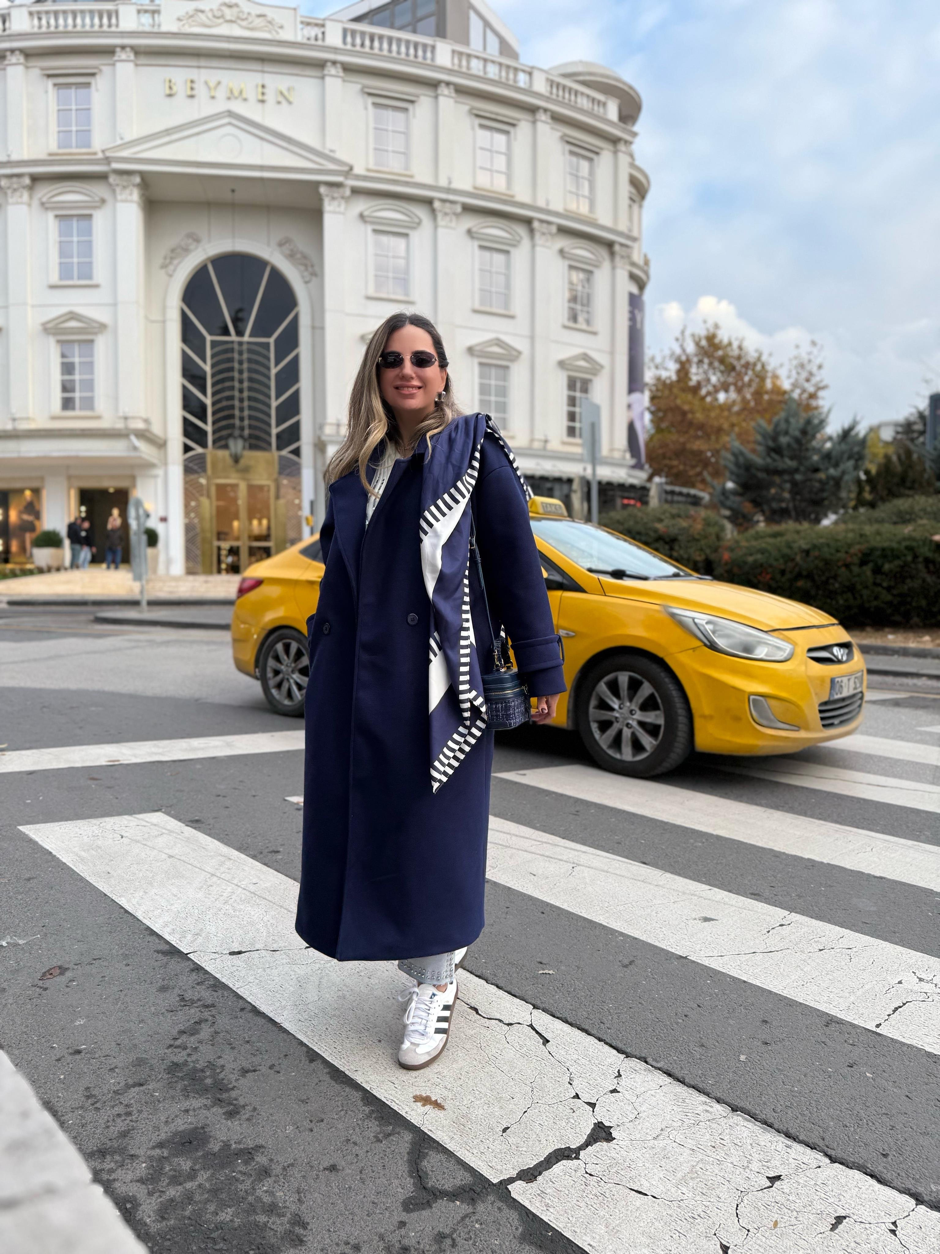 8917 Oversize Kruvaze Kaban