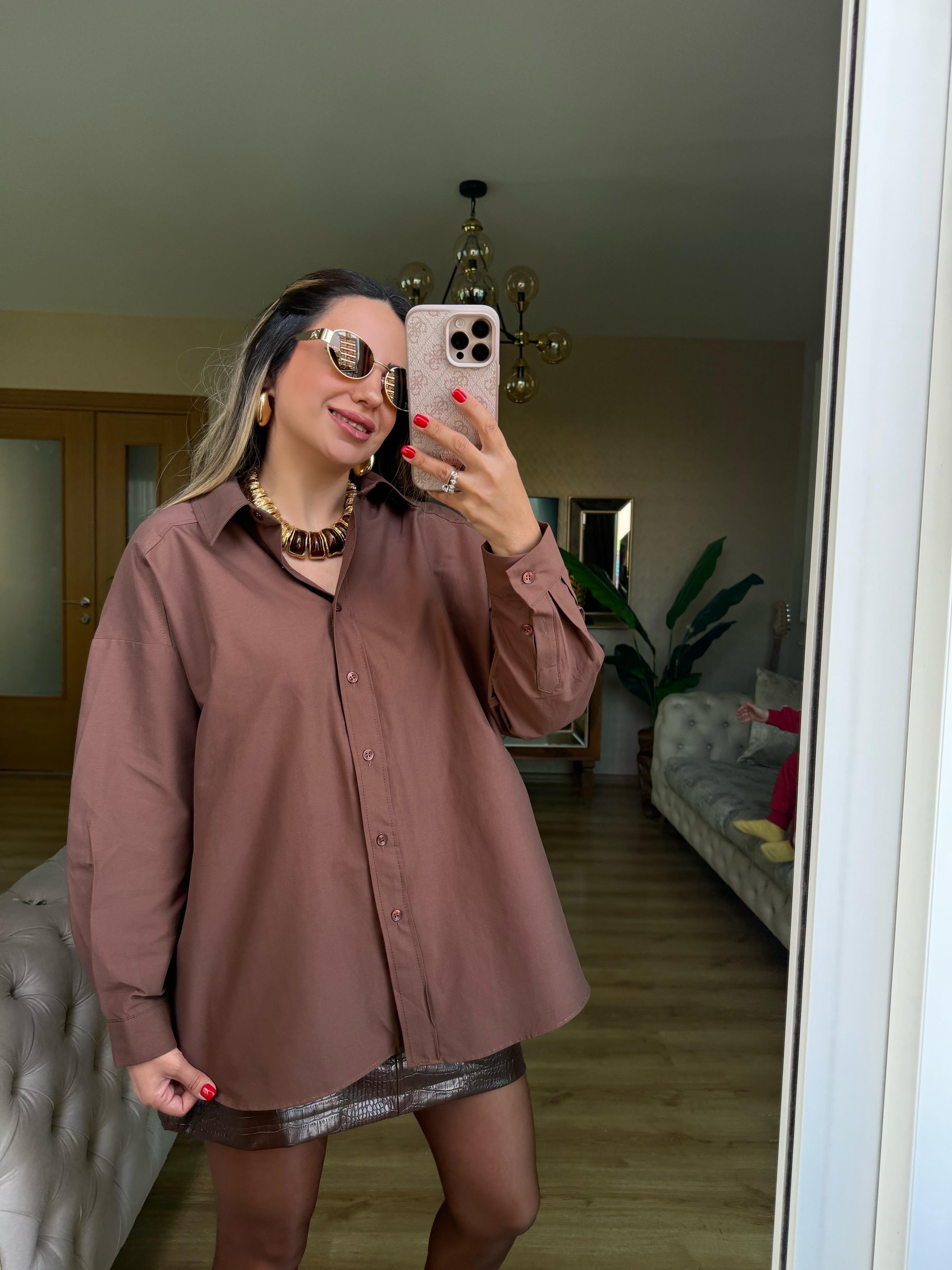 9069 Poplin Gömlek