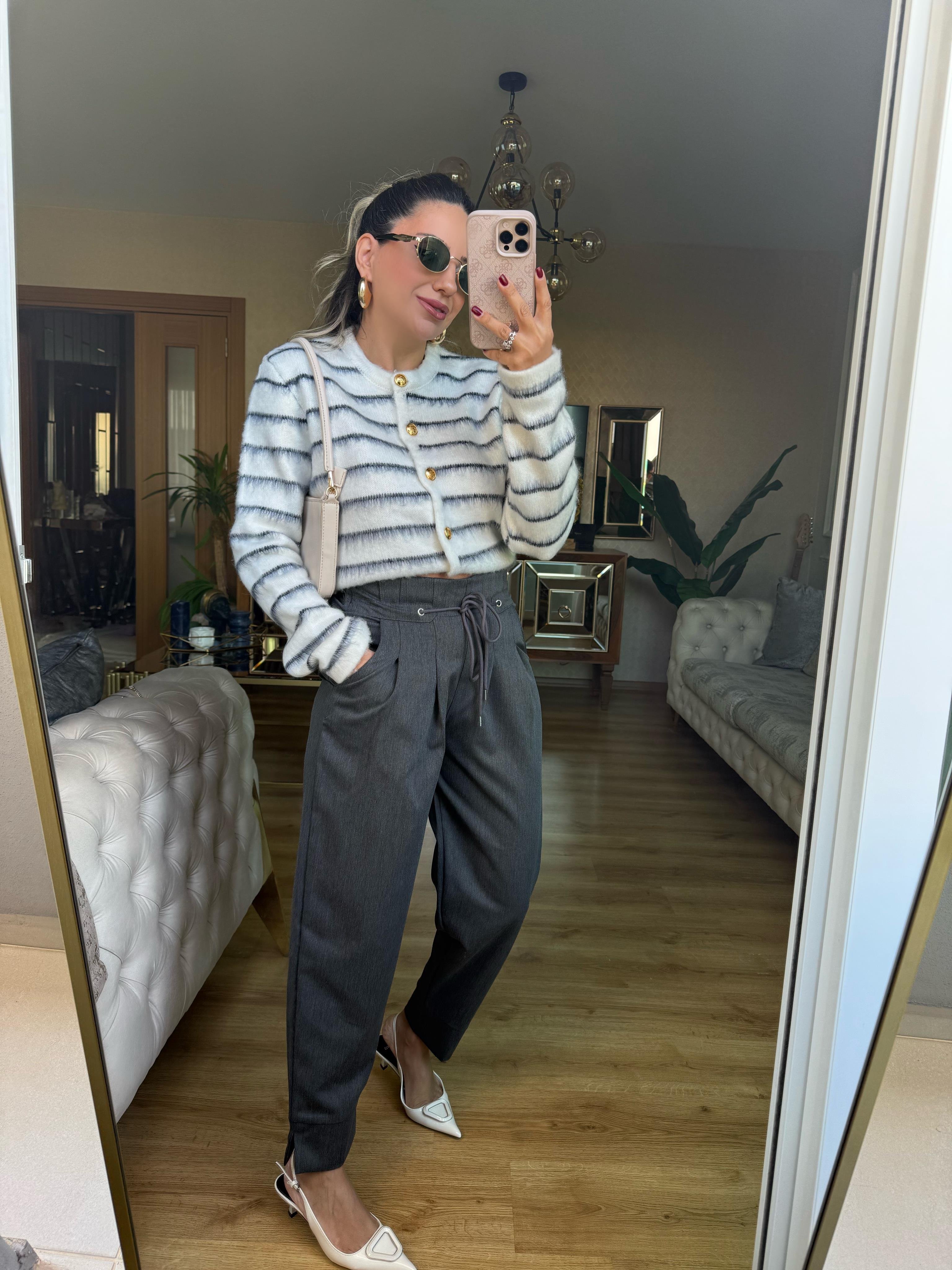 9084 Antrasit Pantolon