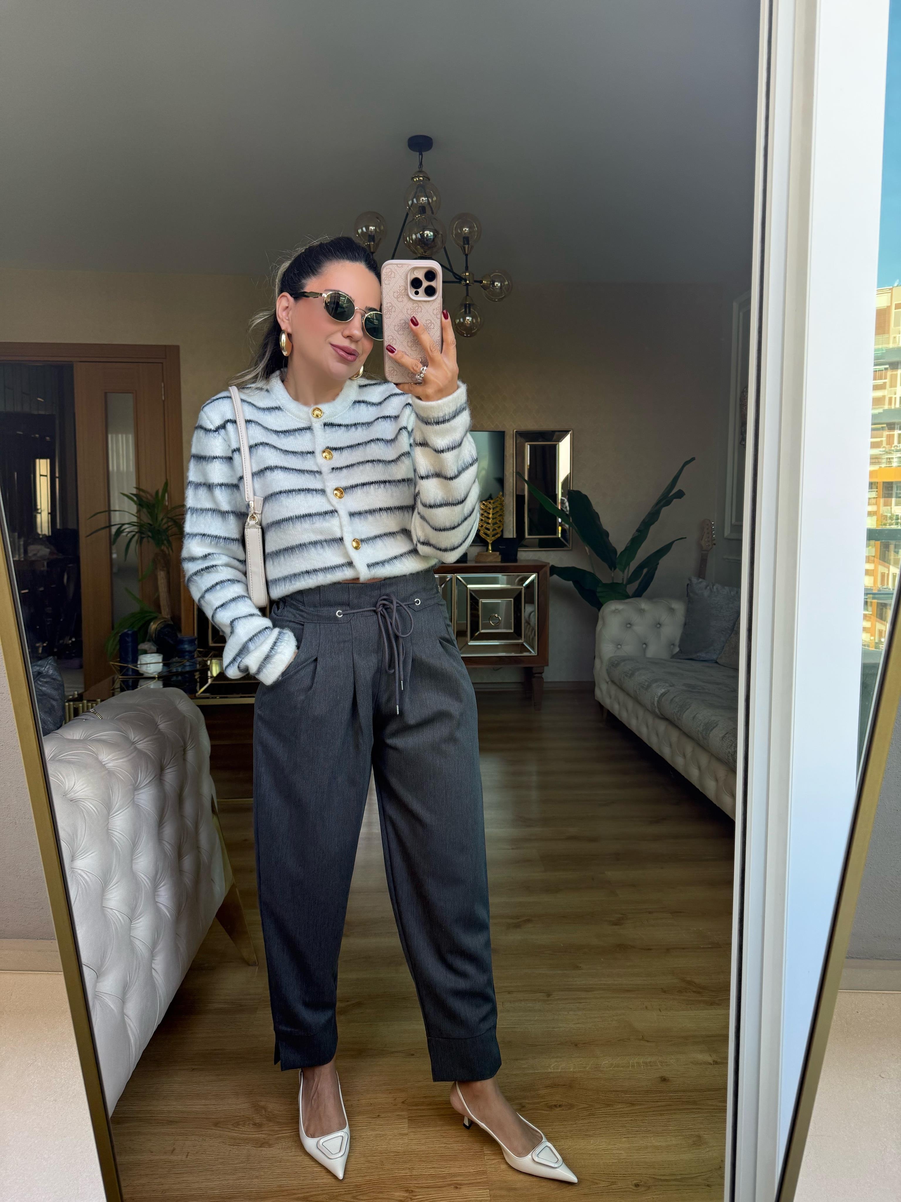 9084 Antrasit Pantolon