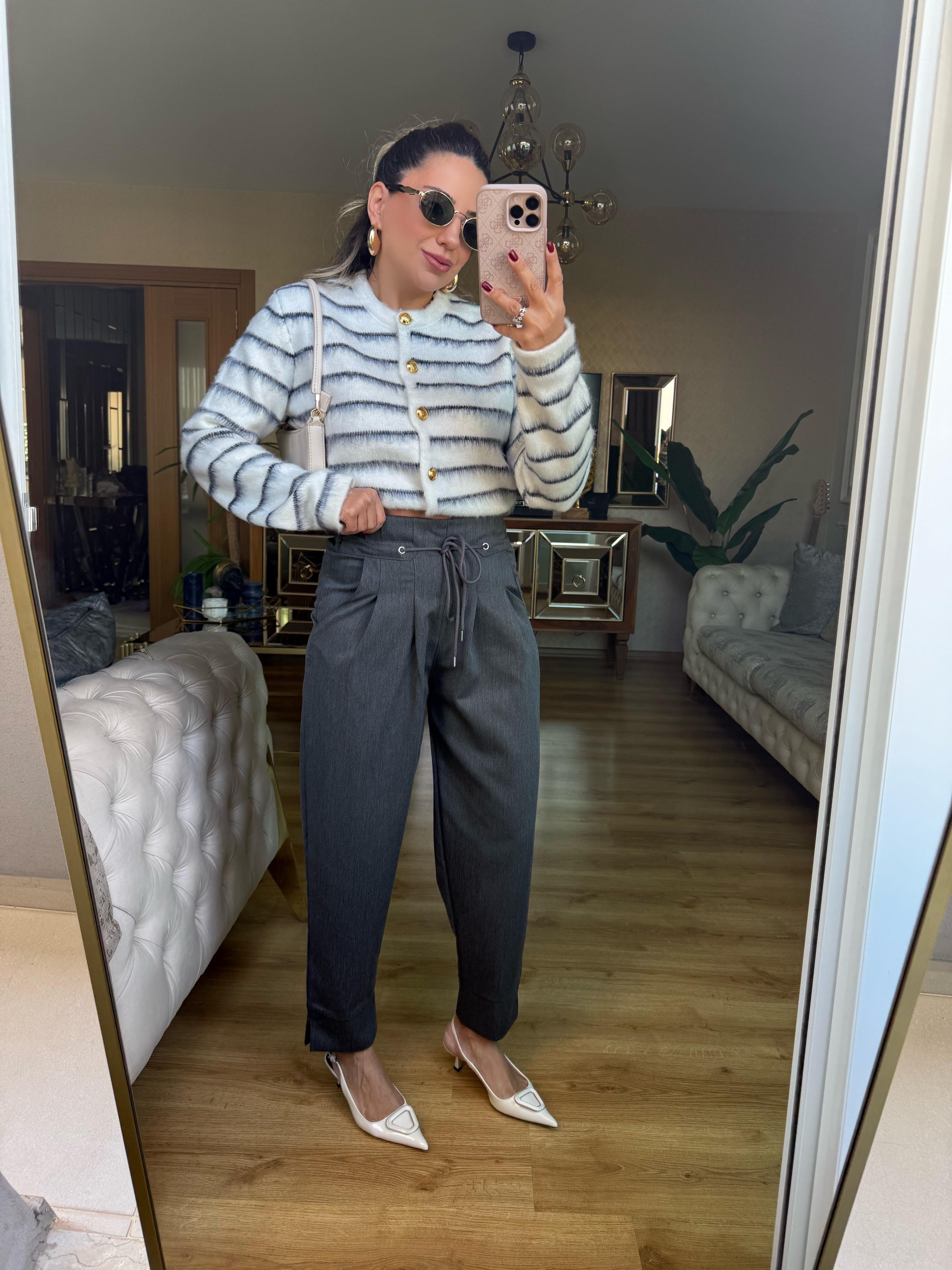 9084 Antrasit Pantolon