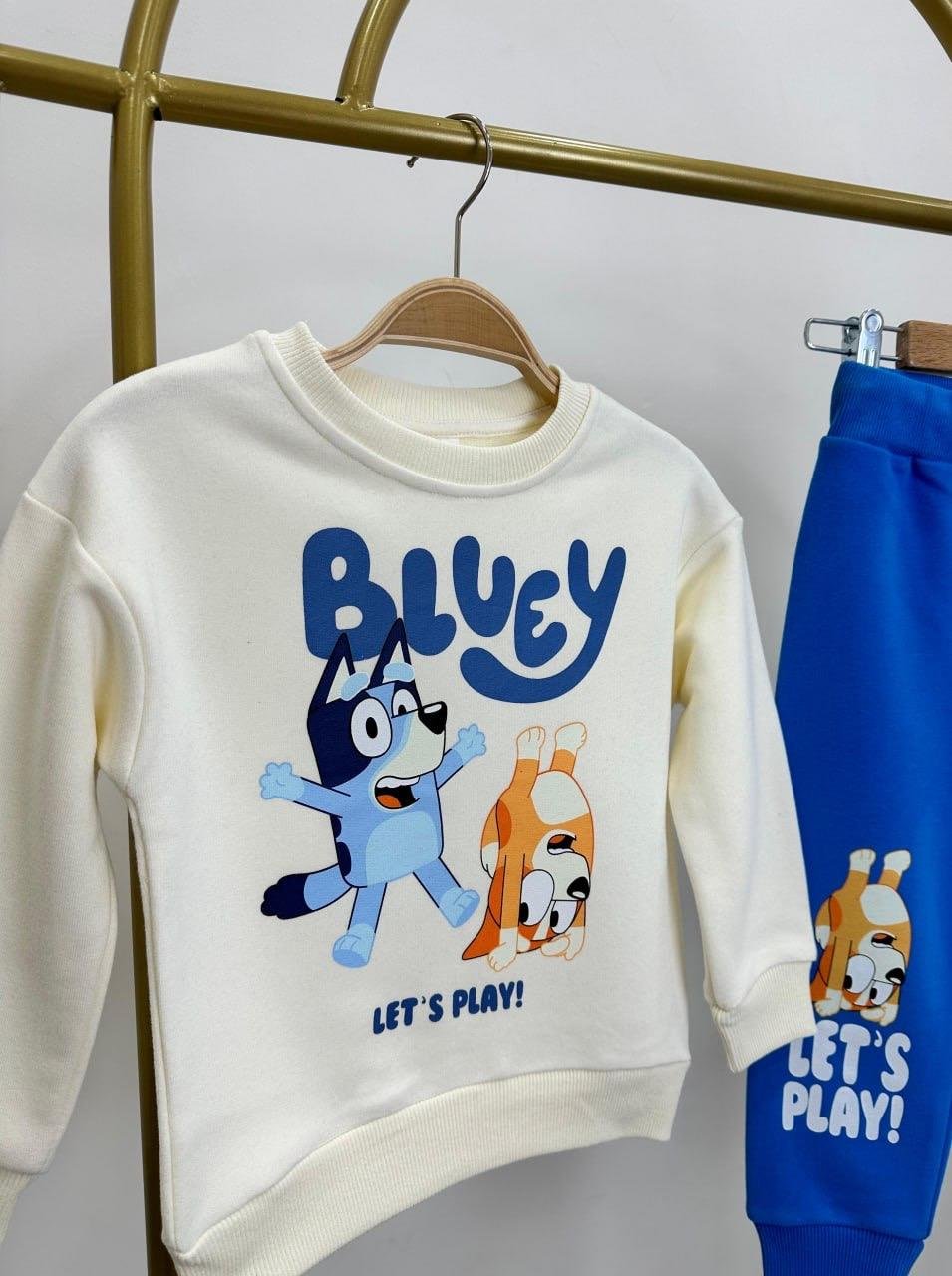 9144 Kids Bluey Erkek Takım 2-3/8 Yaş