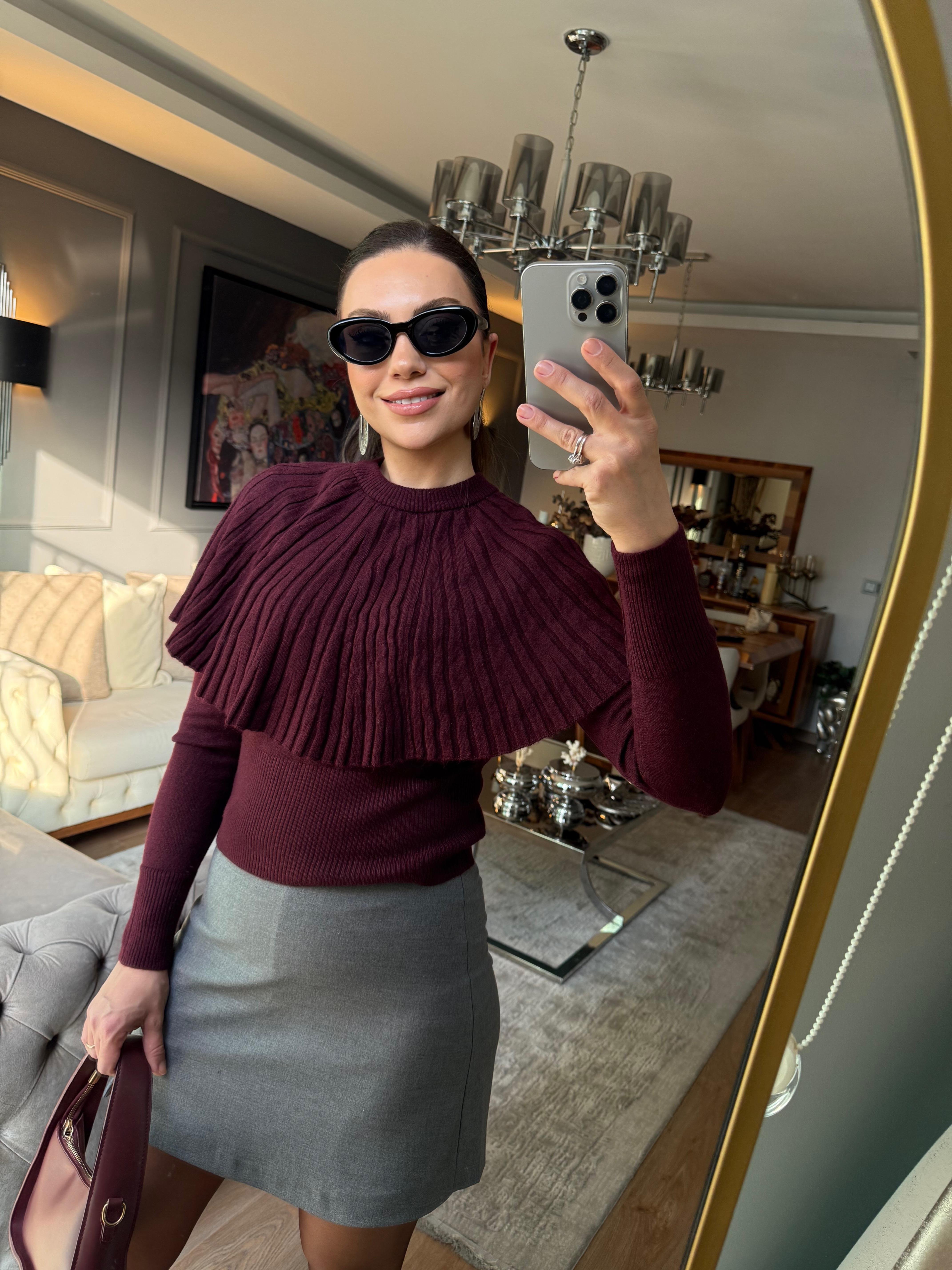 9187 Orj Marka Şort Etek