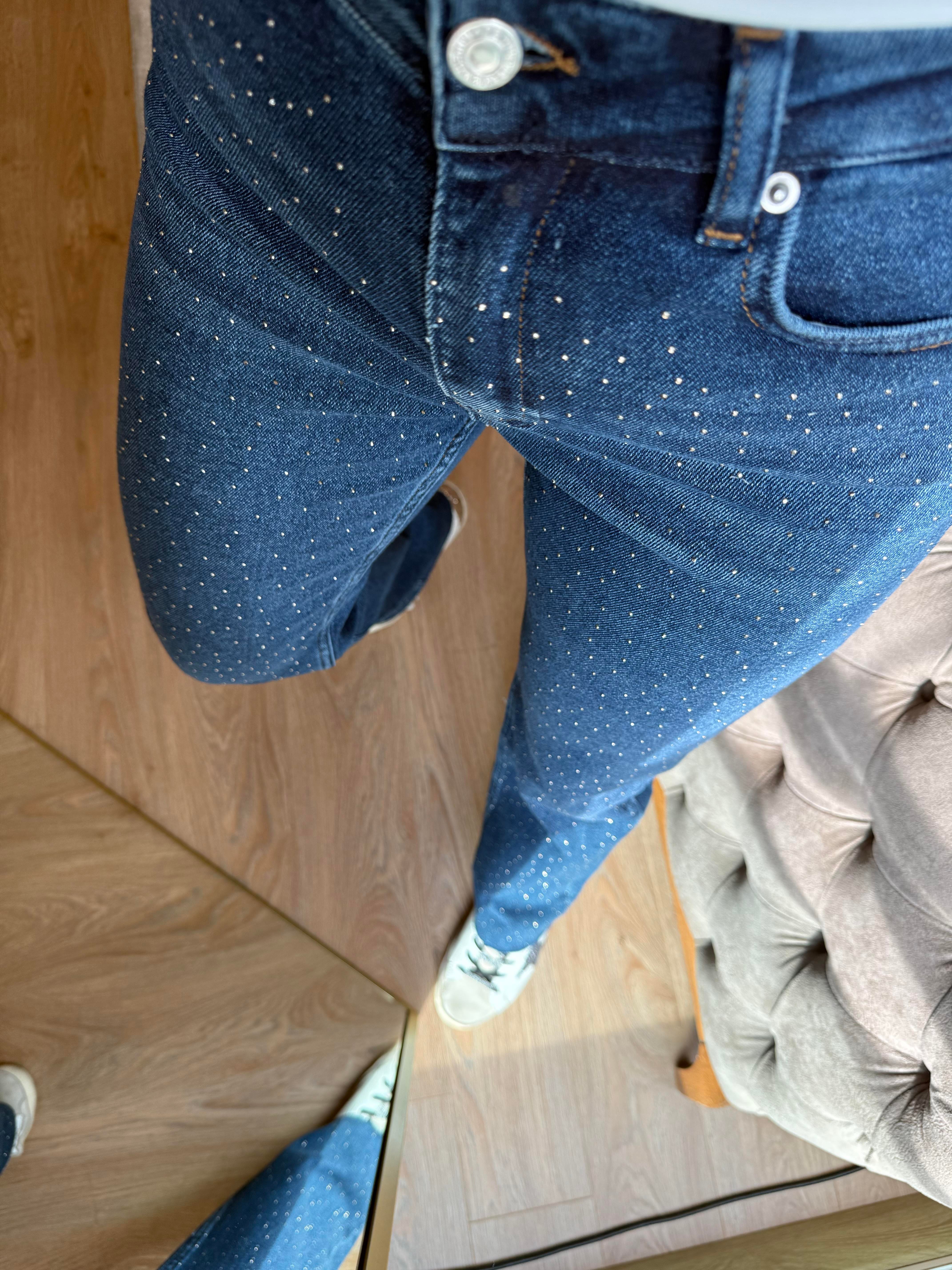 9212 Yeni Sezon Taşlı Jean