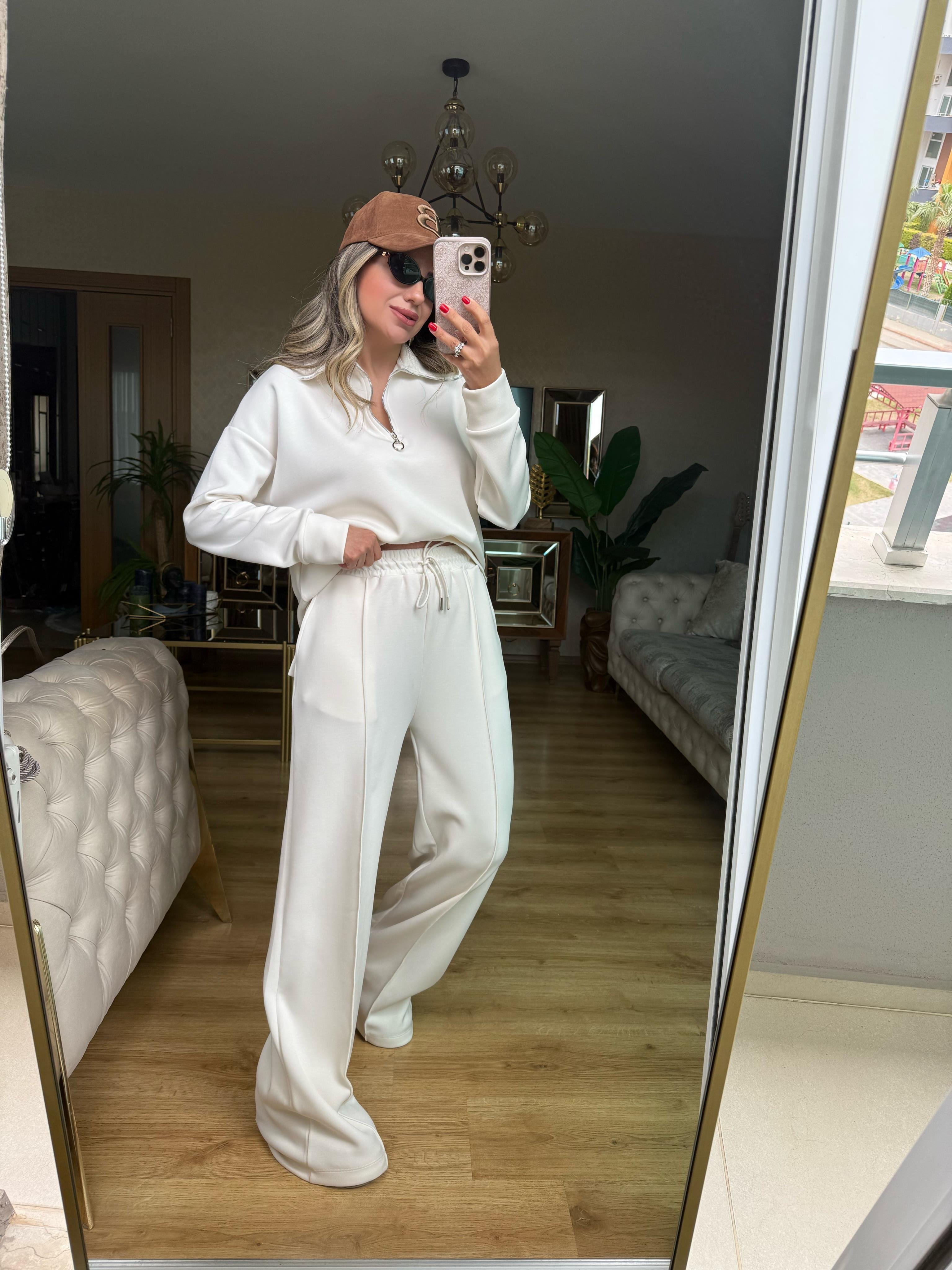 9267 Fermuarlı Modal Orj Marka Takım