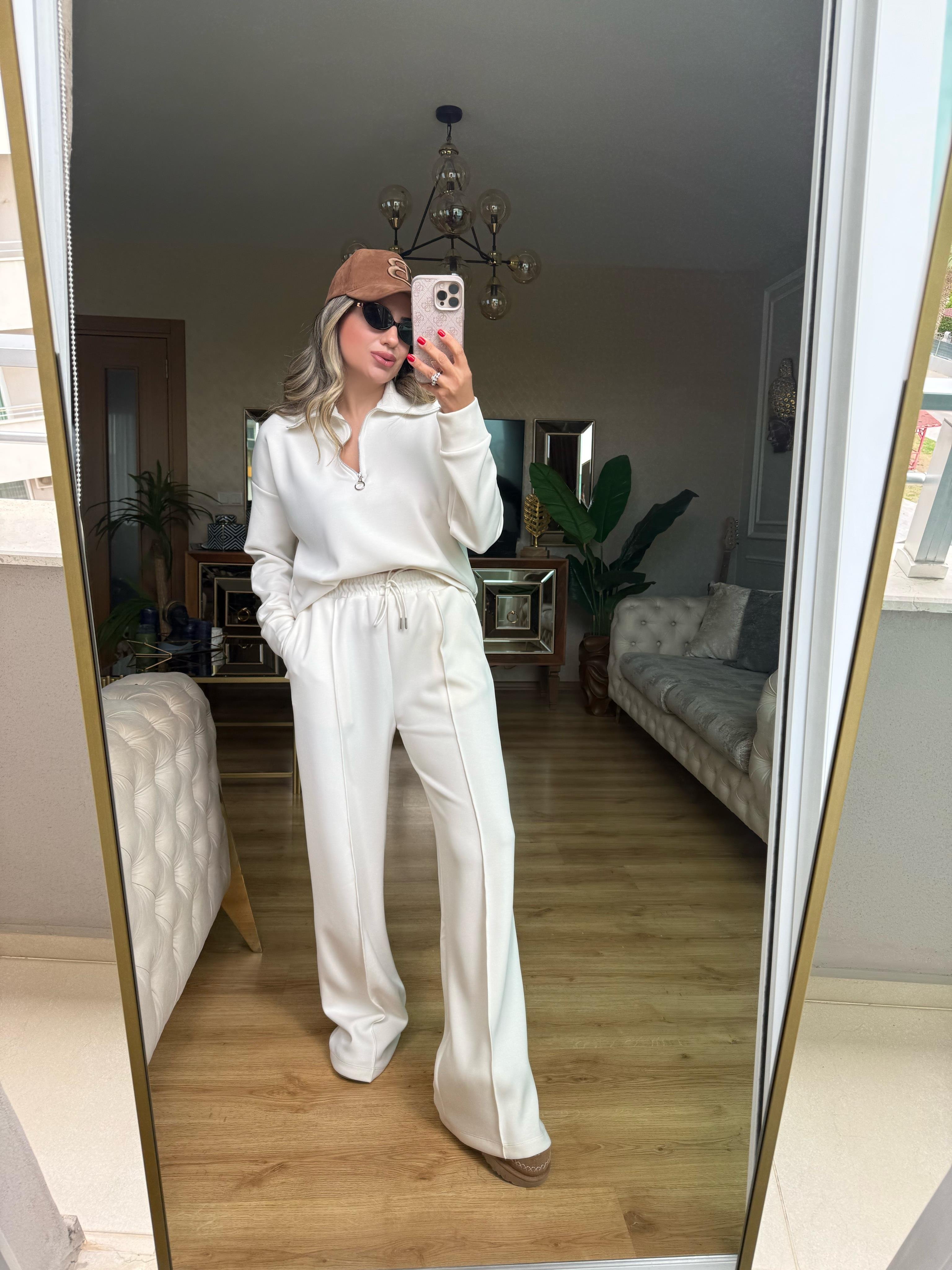 9267 Fermuarlı Modal Orj Marka Takım