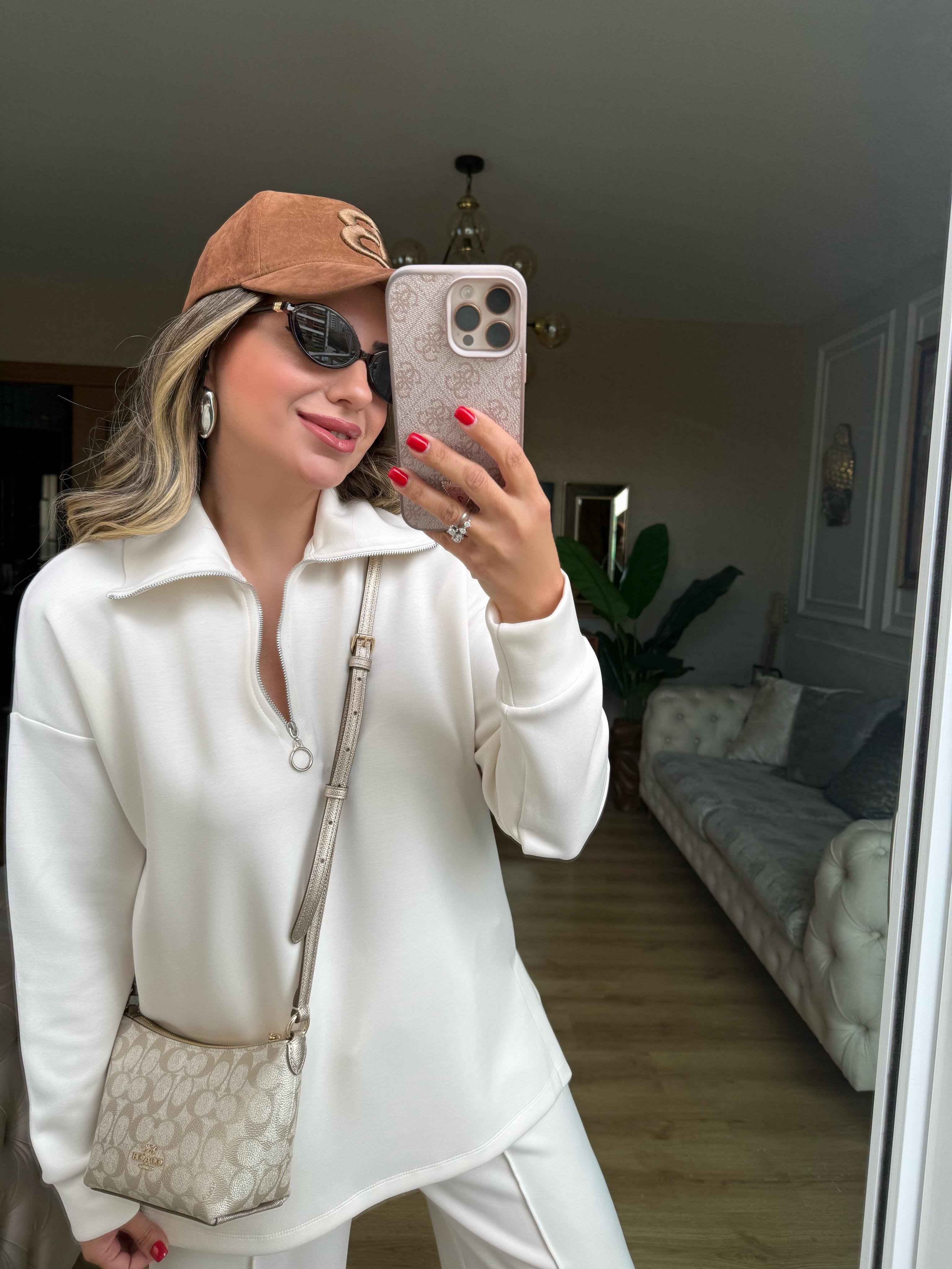 9267 Fermuarlı Modal Orj Marka Takım