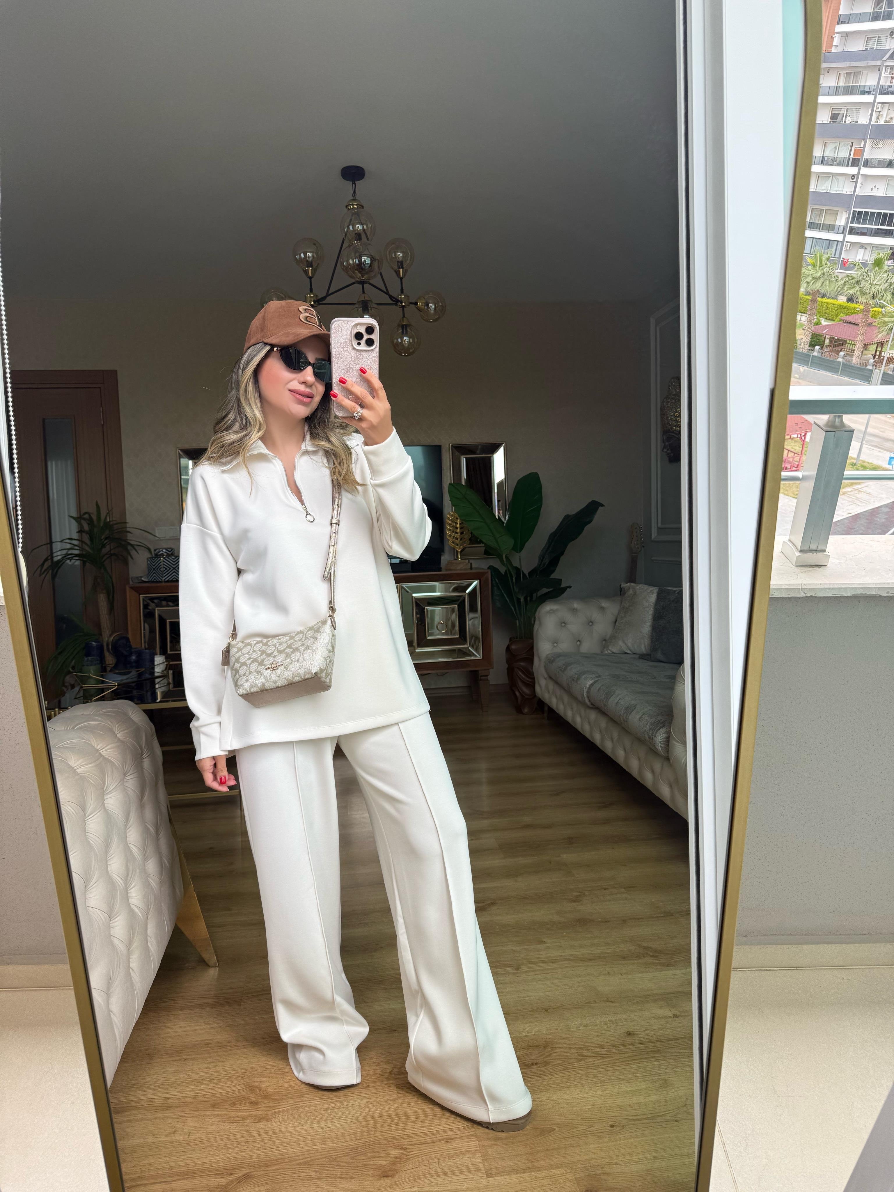 9267 Fermuarlı Modal Orj Marka Takım