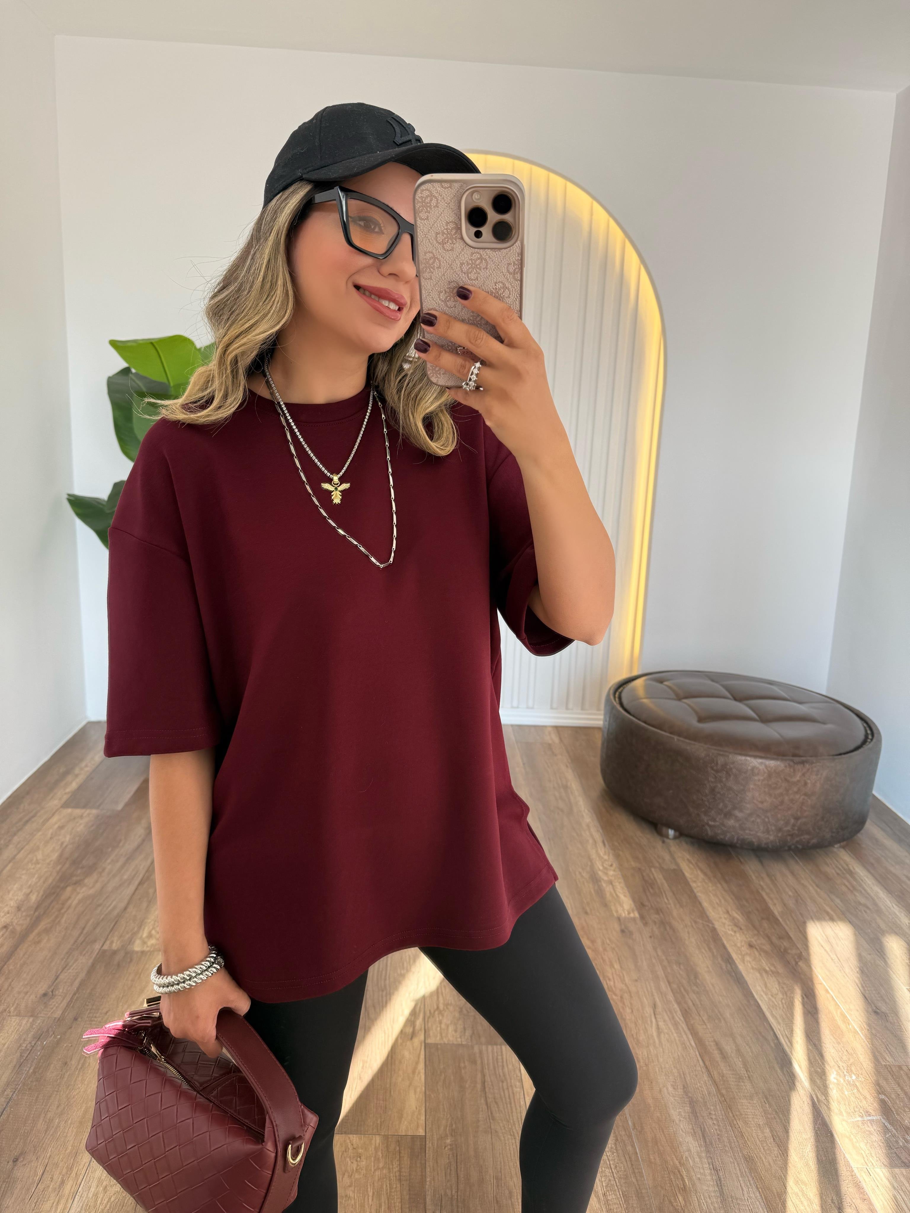 9298 Orj Marka Modal Tshirt