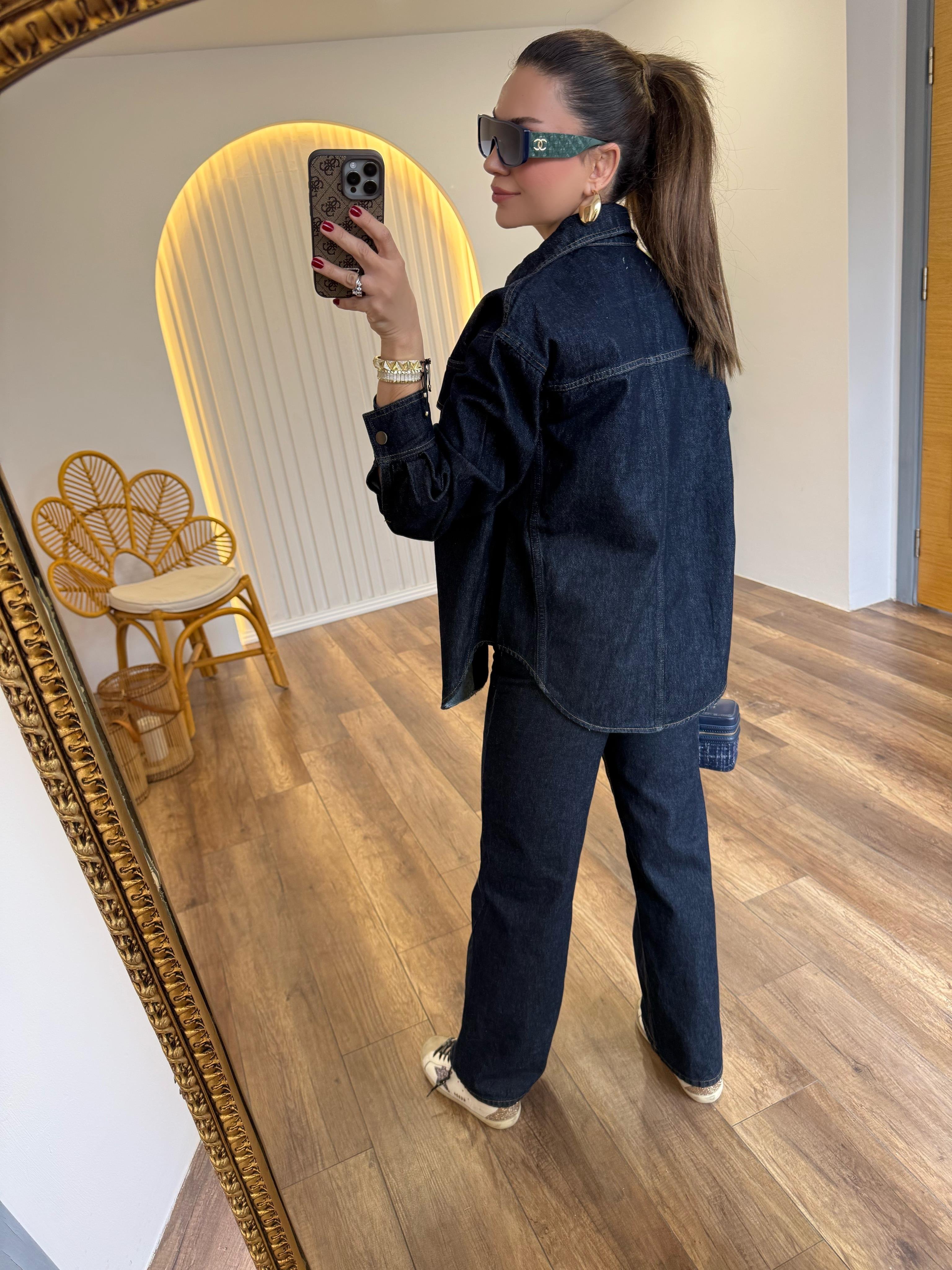 9315 Denim Gömlek Ceket