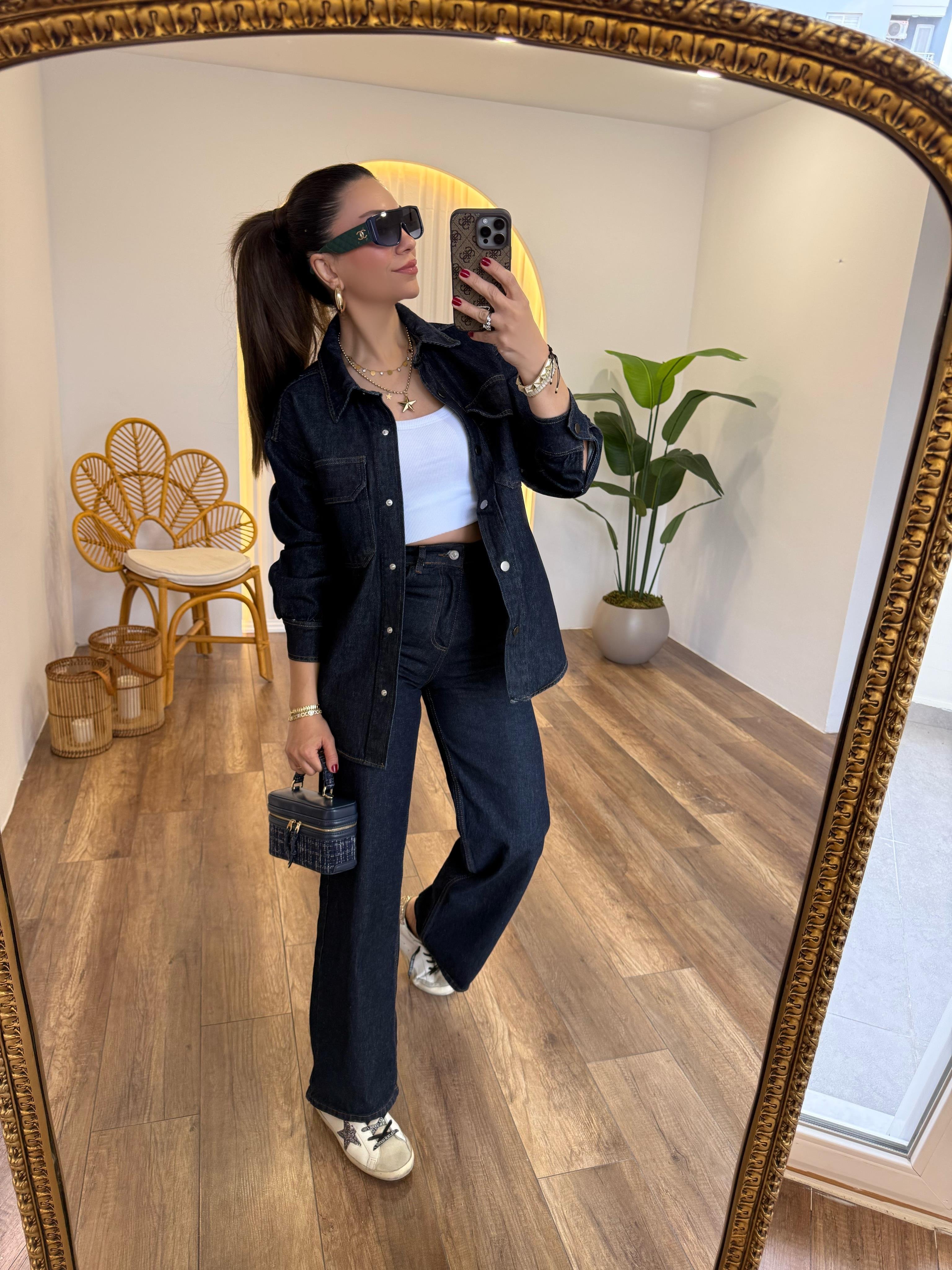 9315 Denim Gömlek Ceket