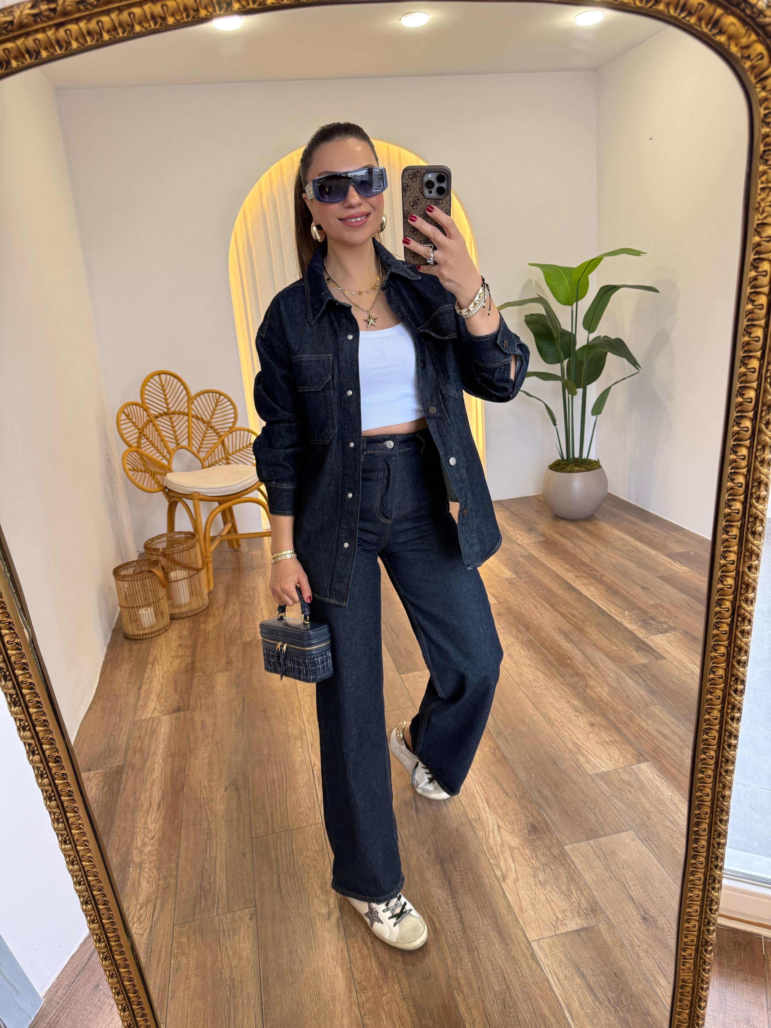 9315 Denim Gömlek Ceket