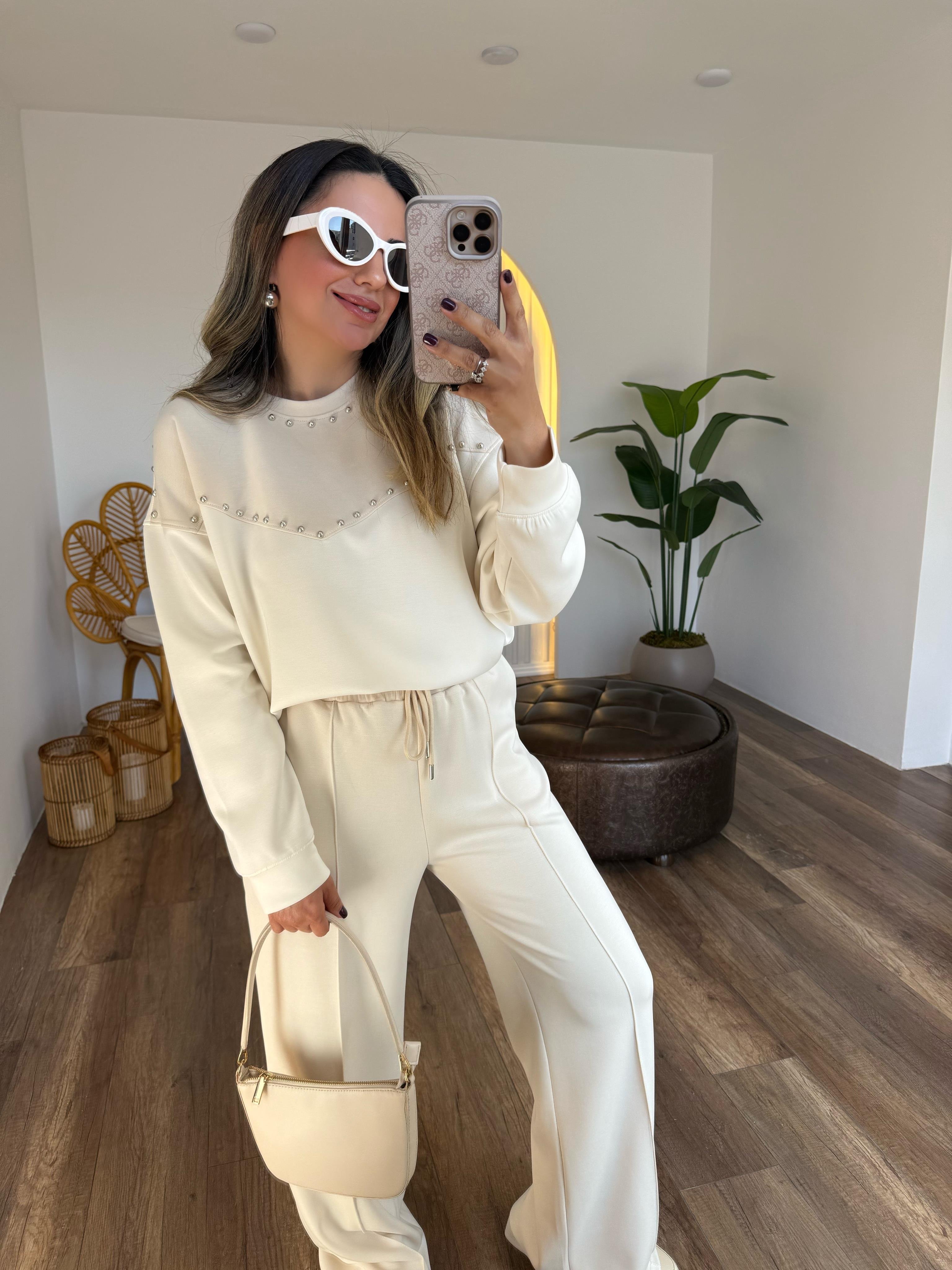 9325 Drop Çakımlı Oys Sweat