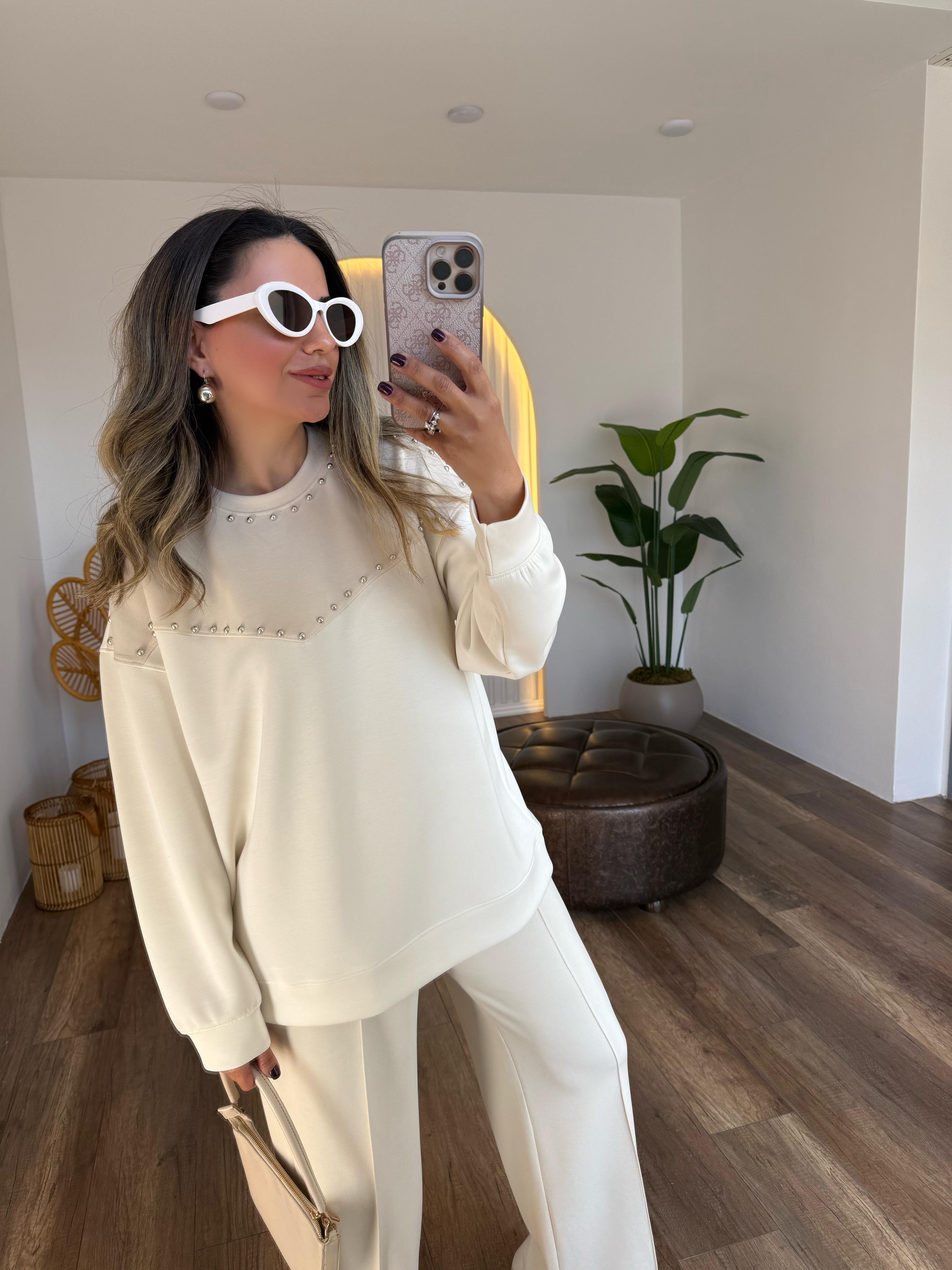9325 Drop Çakımlı Oys Sweat