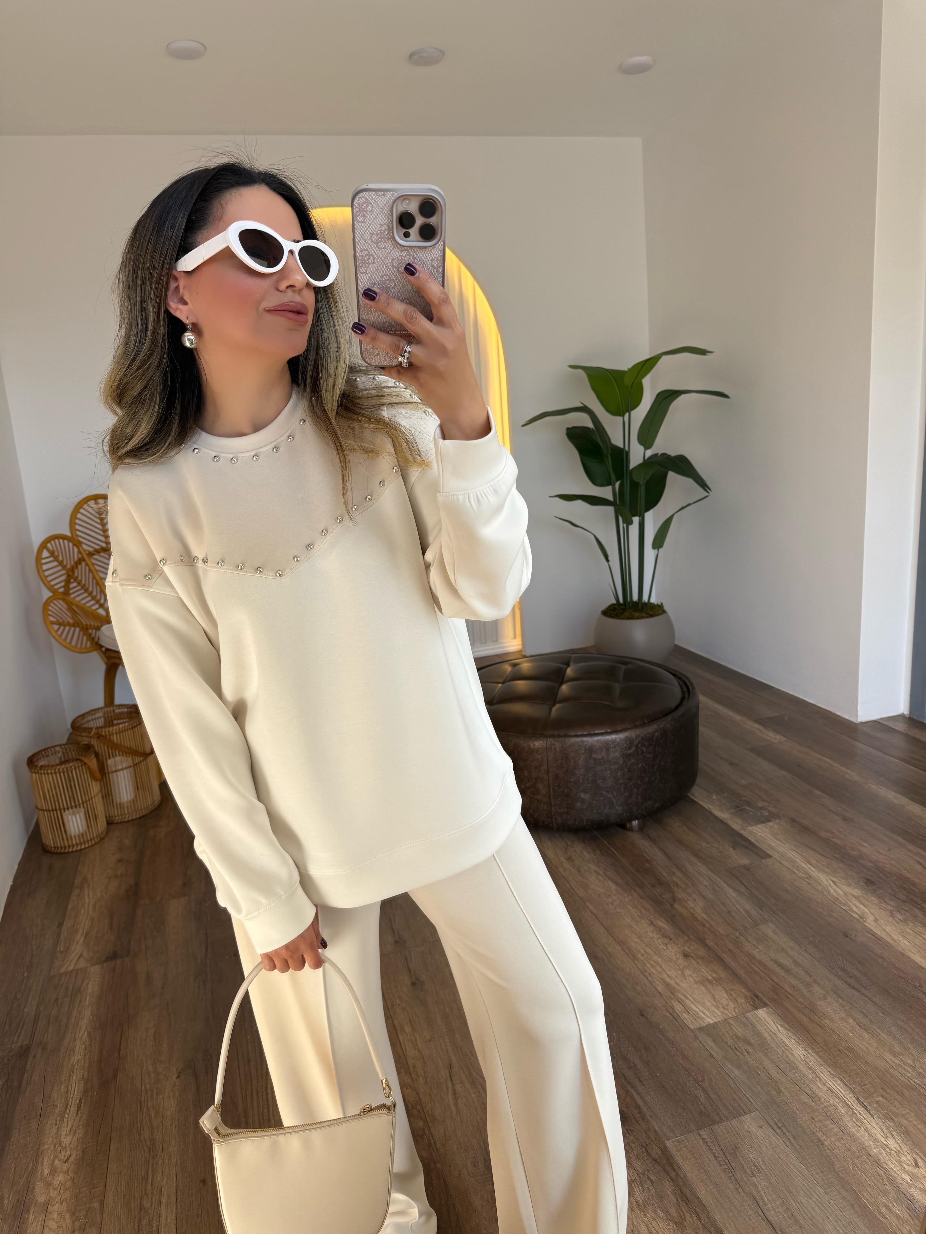 9325 Drop Çakımlı Oys Sweat
