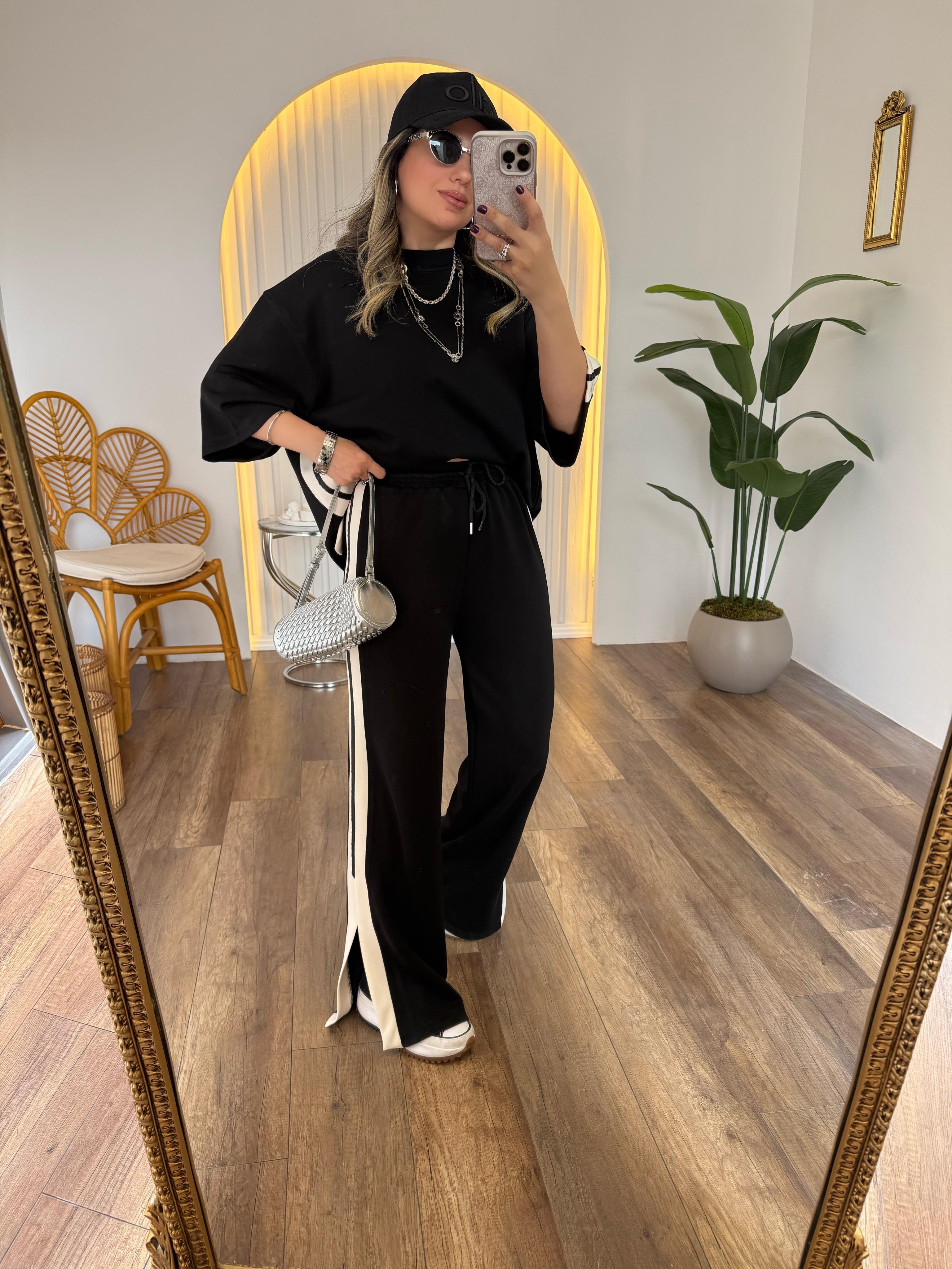 9341 Yanları Şeritli Modal Takım