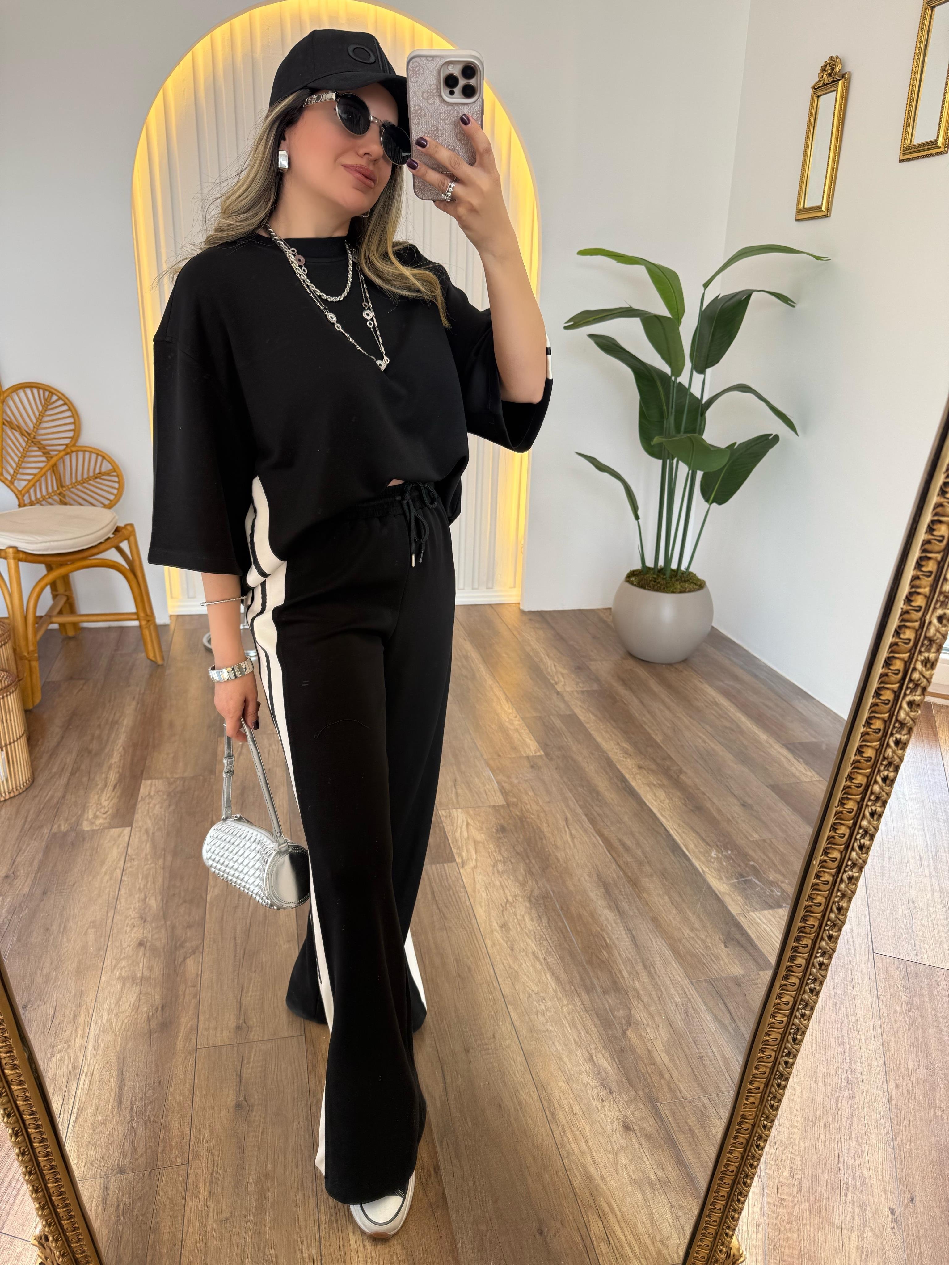 9341 Yanları Şeritli Modal Takım