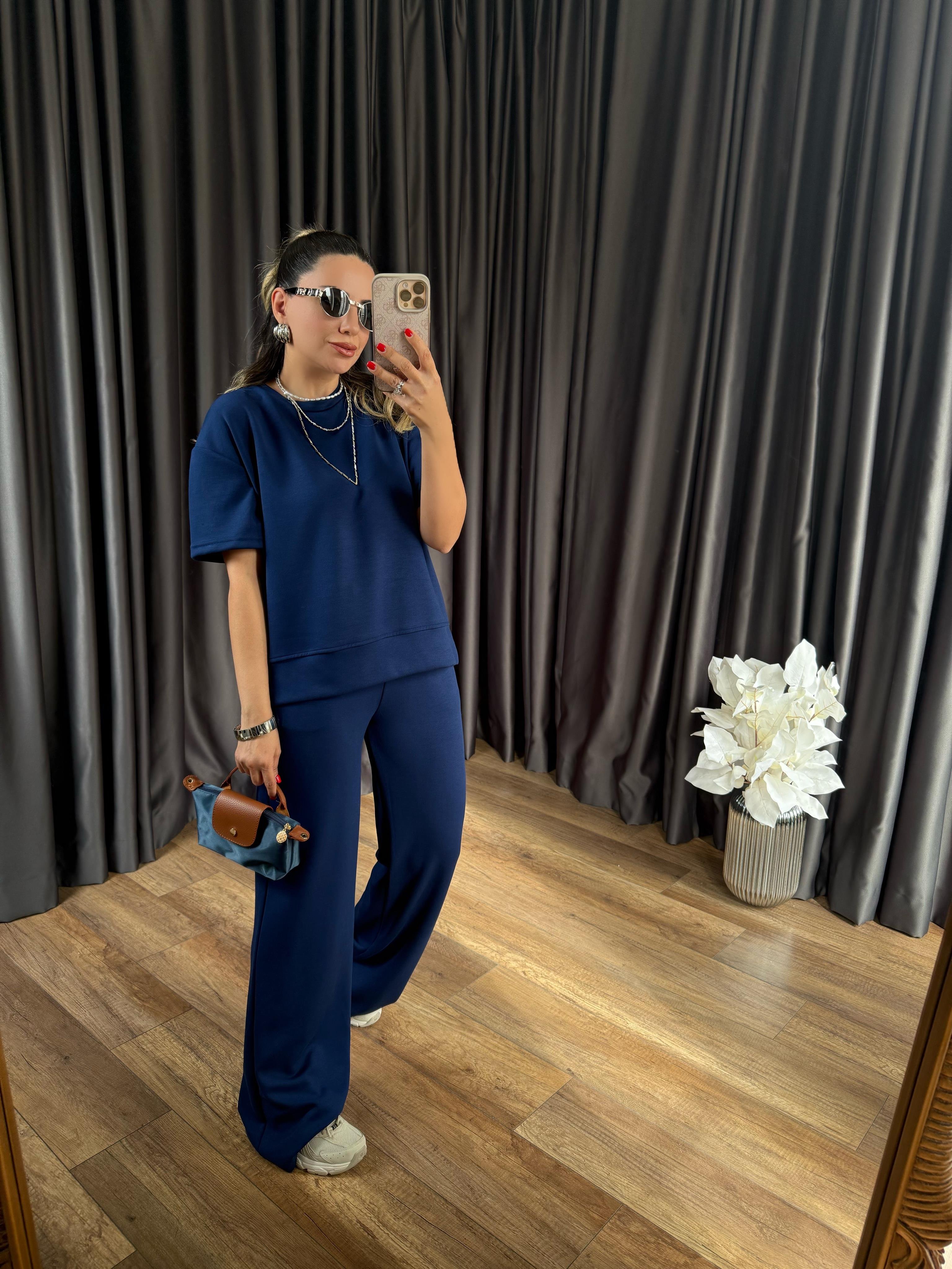 9382 Orj Marka Modal Pantolon Takım