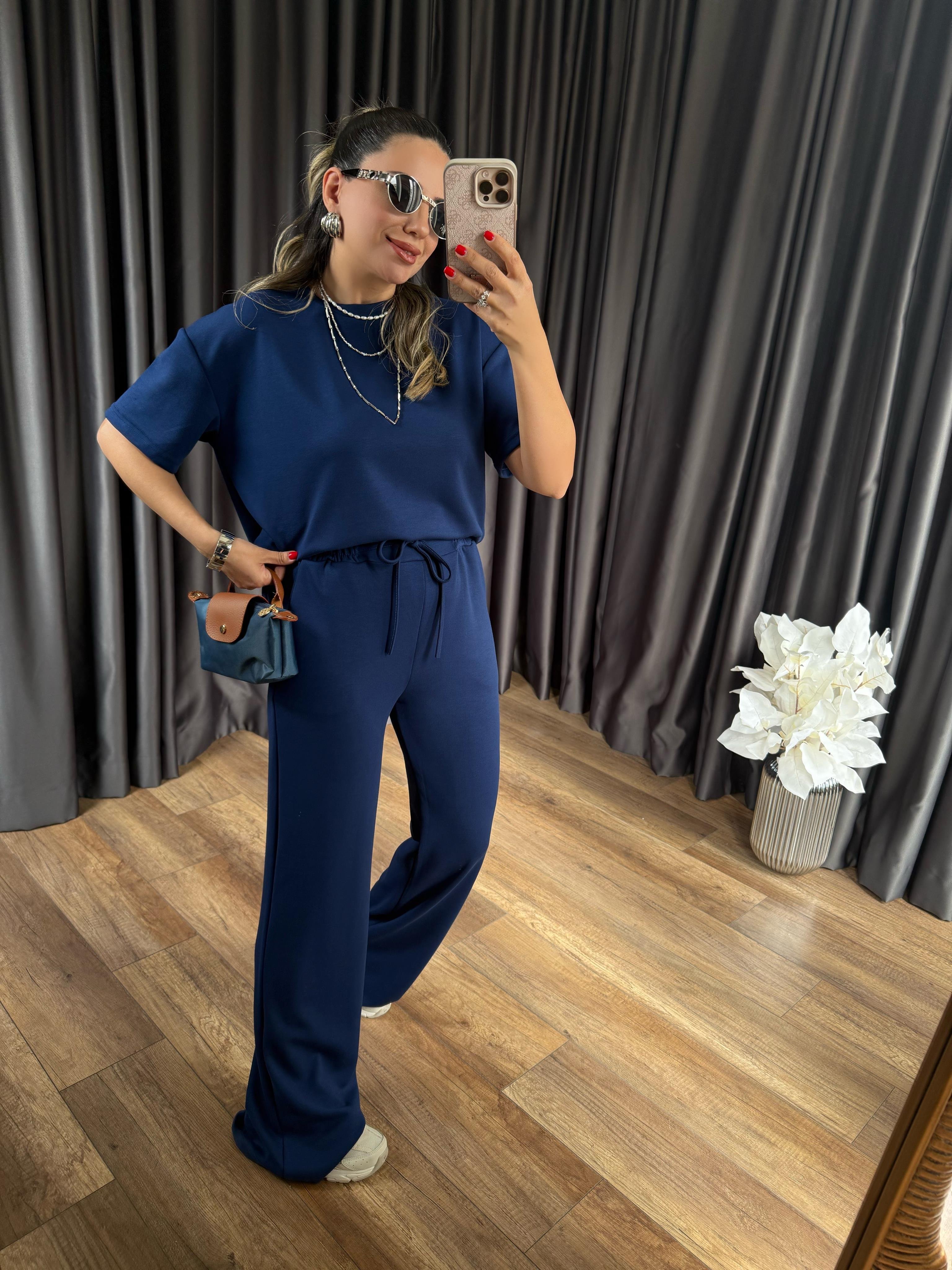 9382 Orj Marka Modal Pantolon Takım