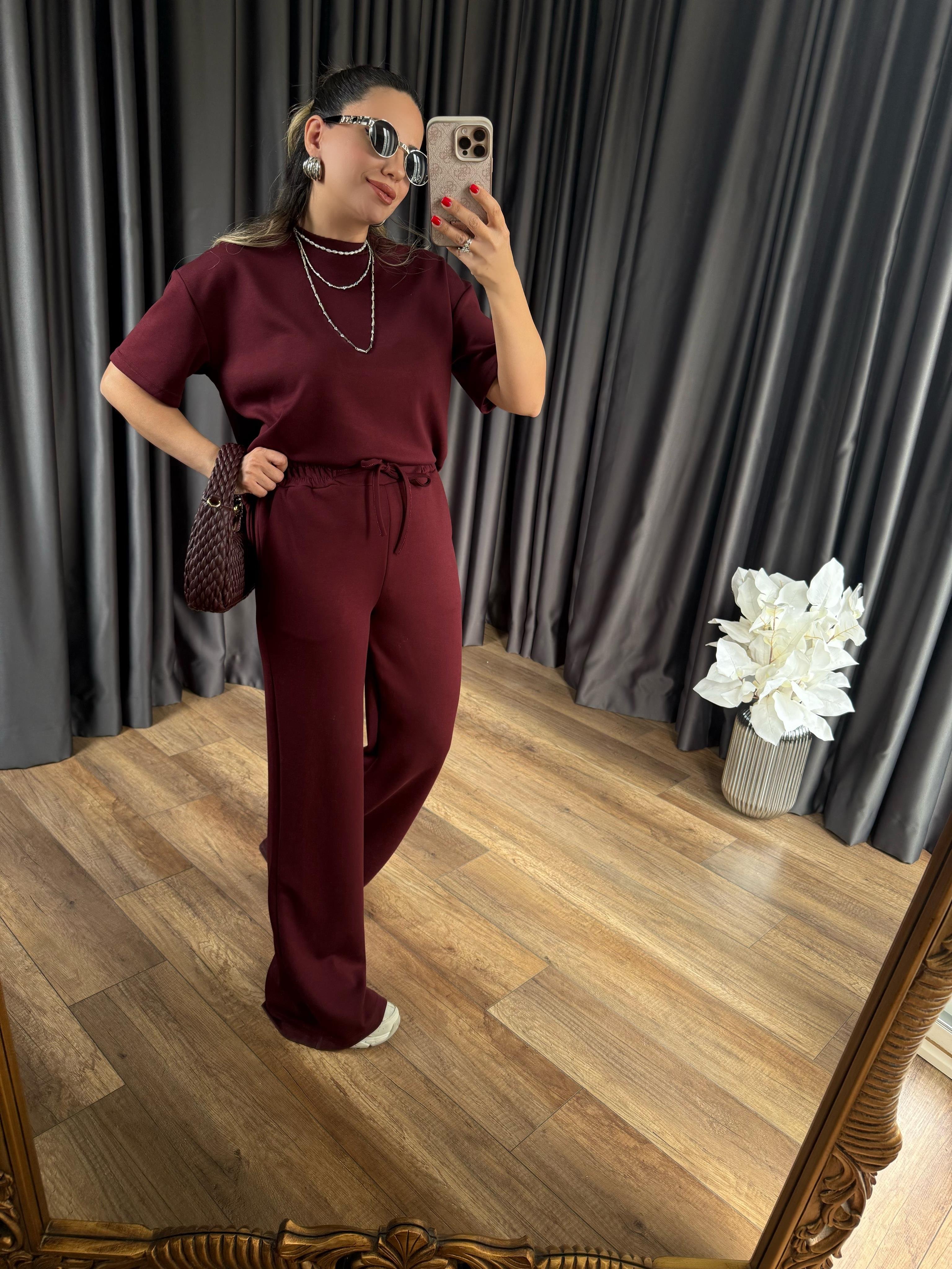 9382 Orj Marka Modal Pantolon Takım