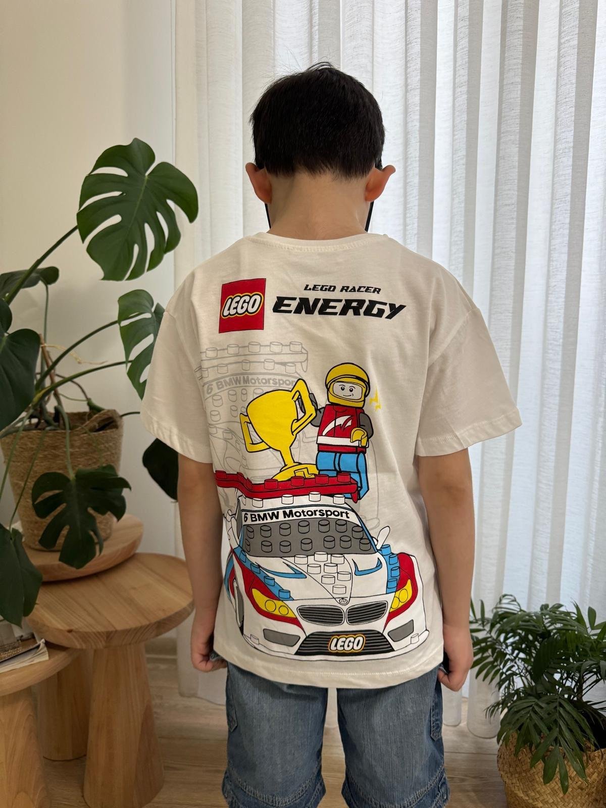 9509 Kids Baskılı Tshirt 5-6/13-14 Yaş