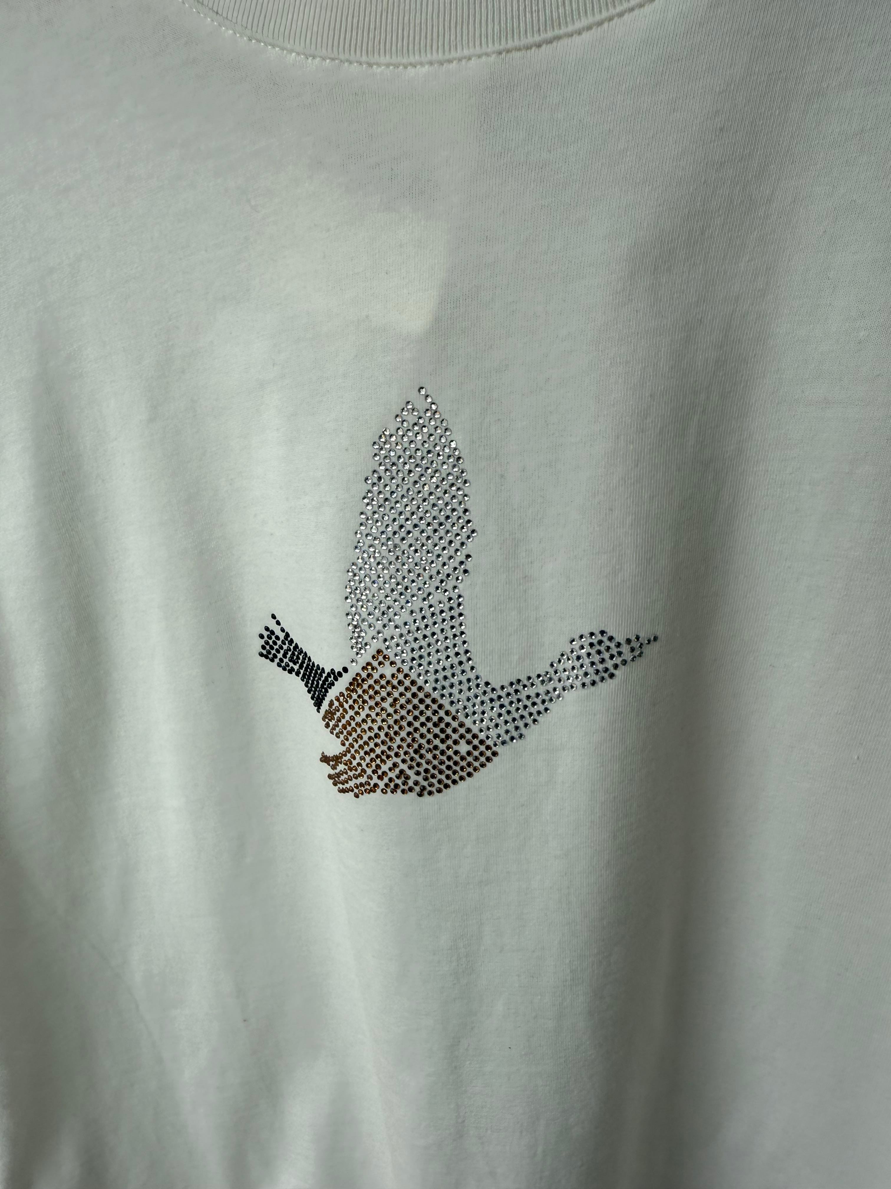 9586 3 Renkli Taşlı Tshirt