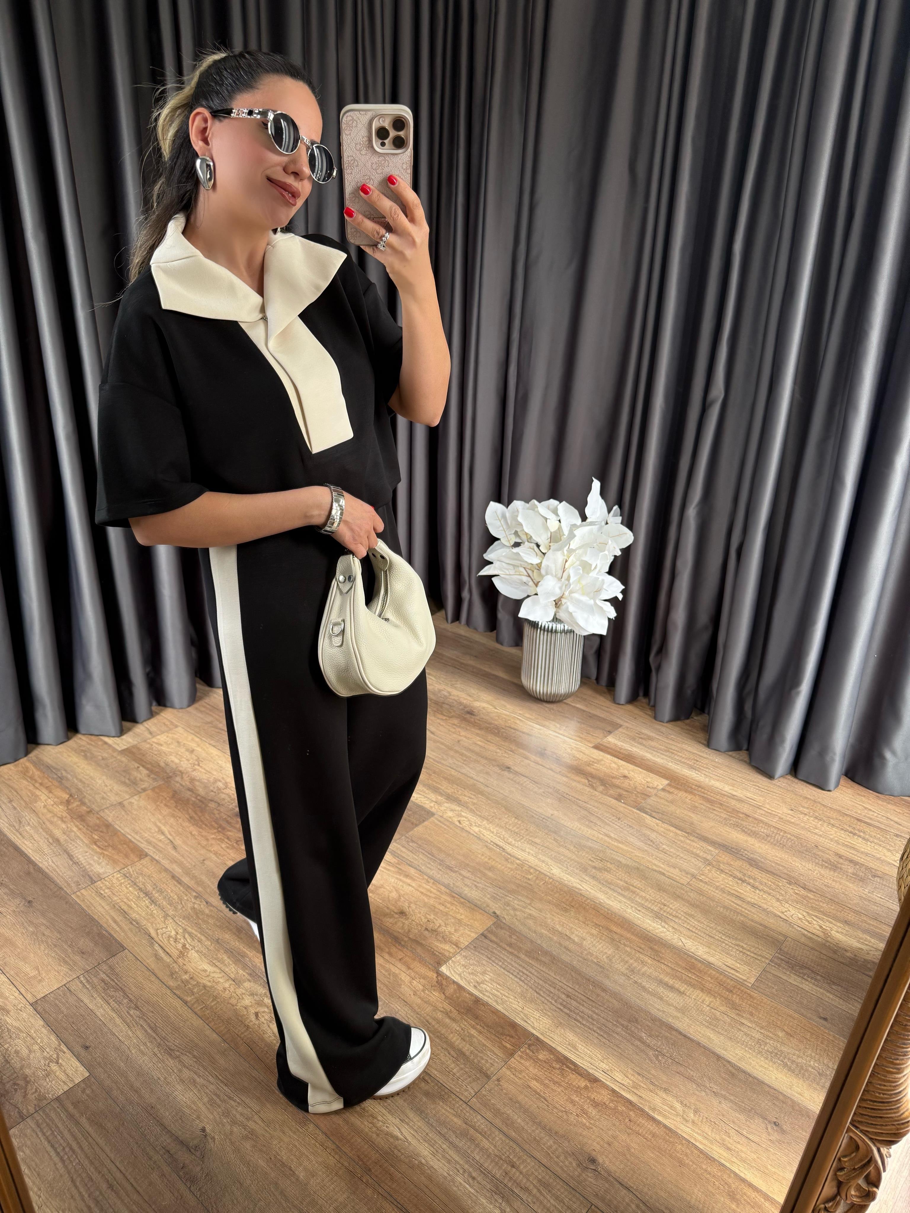 9601 Kısa Kollu Modal Takım