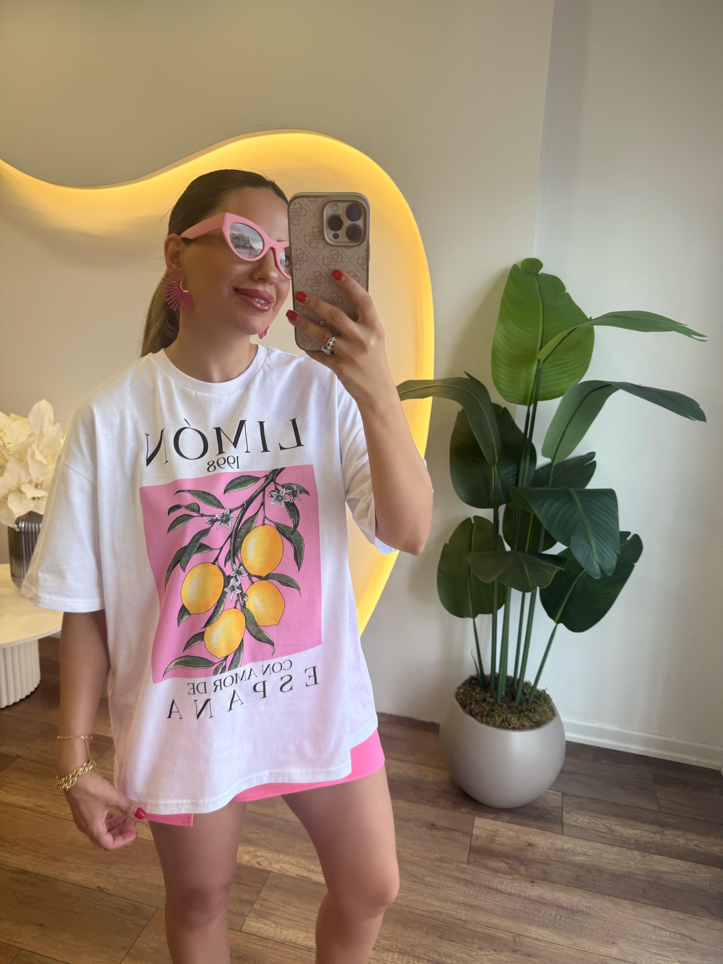 9643 Önü Lem. Baskılı Tshirt