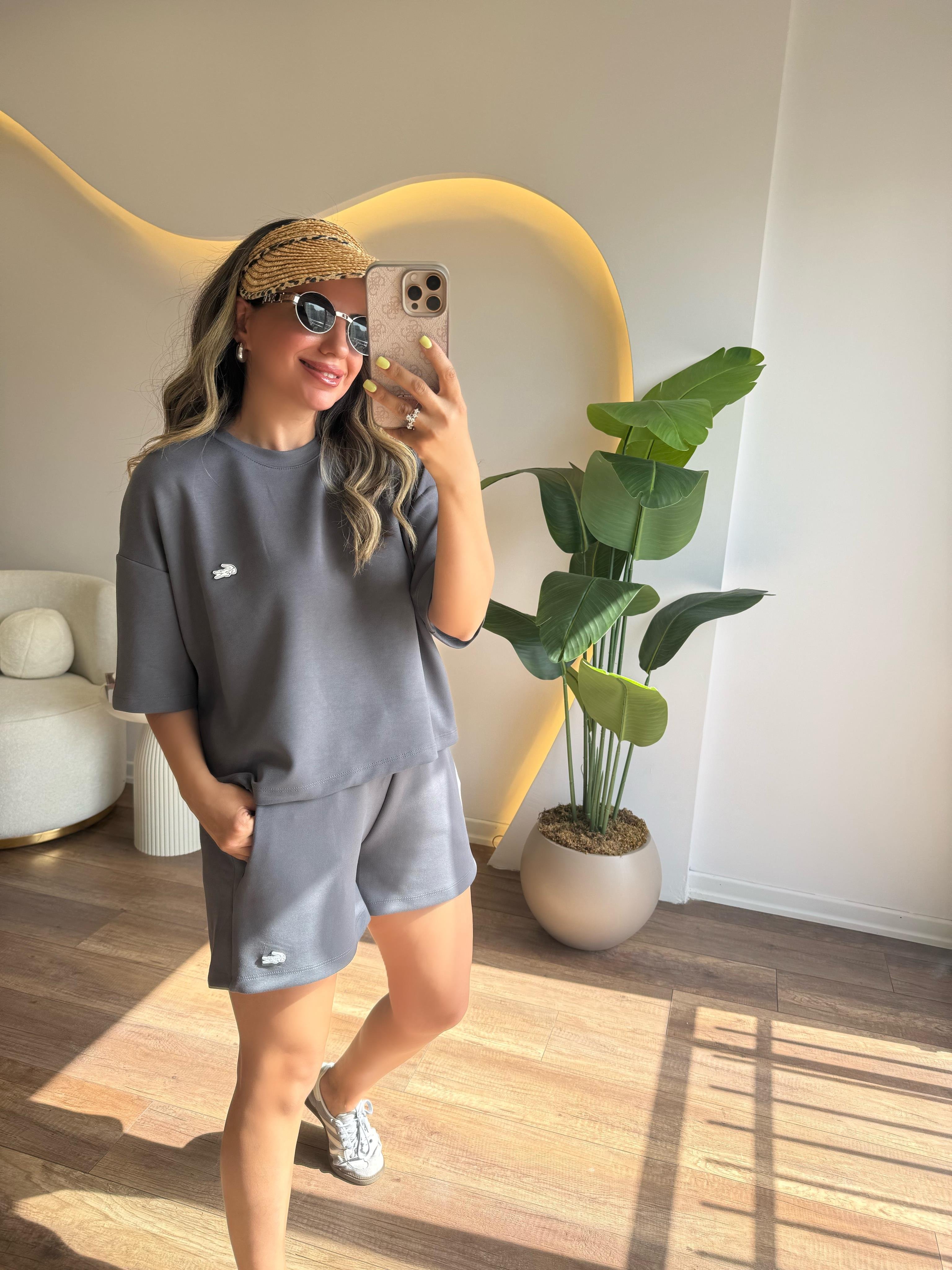 9920 Şortlu Orj Marka Takım