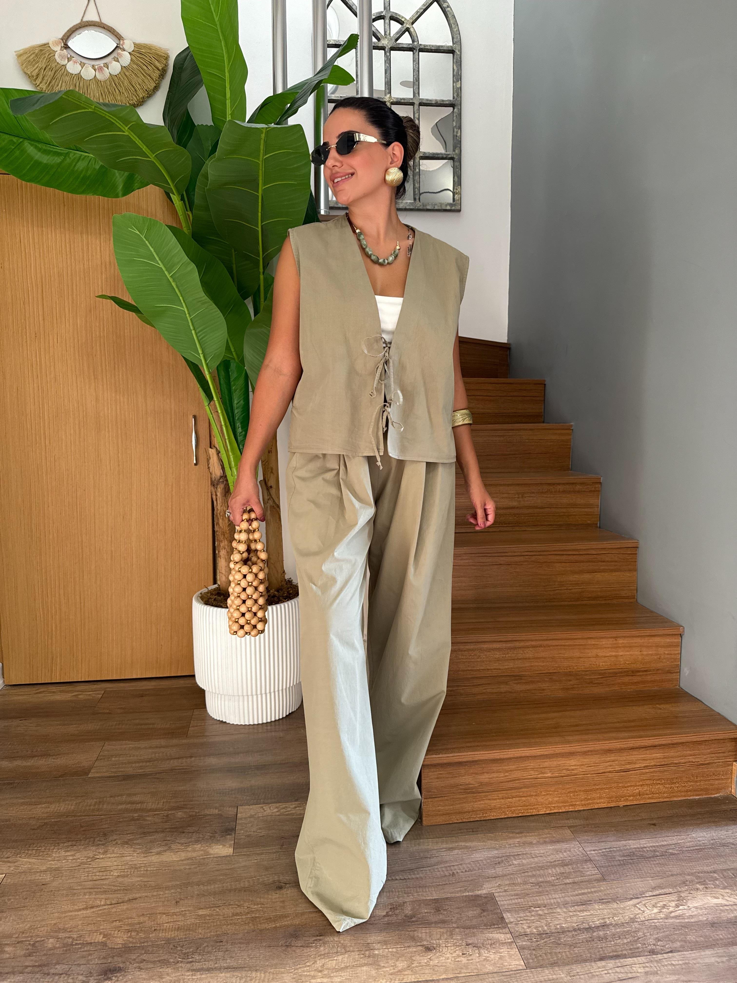 9924 Yelek Pantolon Takım