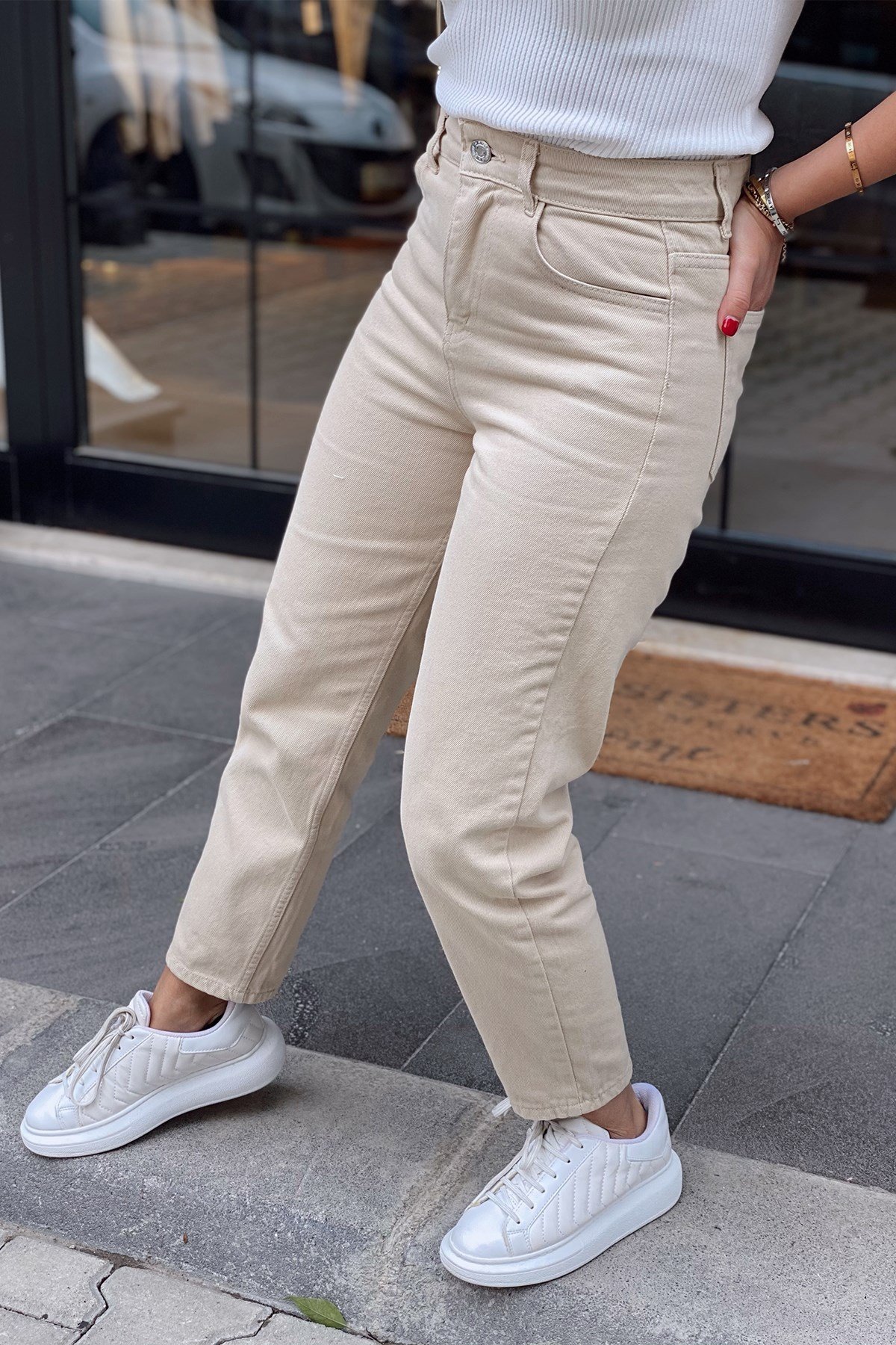 Camel Kot Pantolon