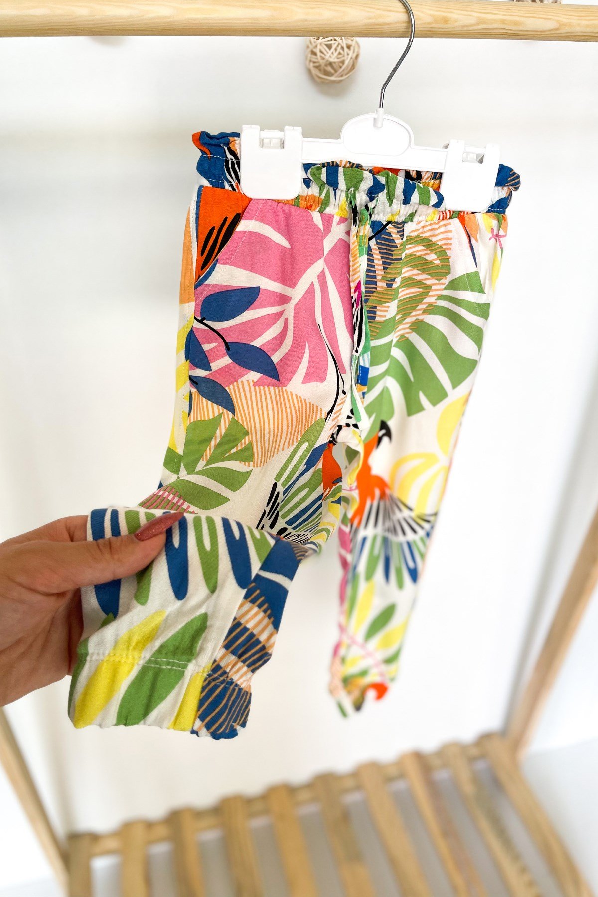 Desenli Pantolon Takım