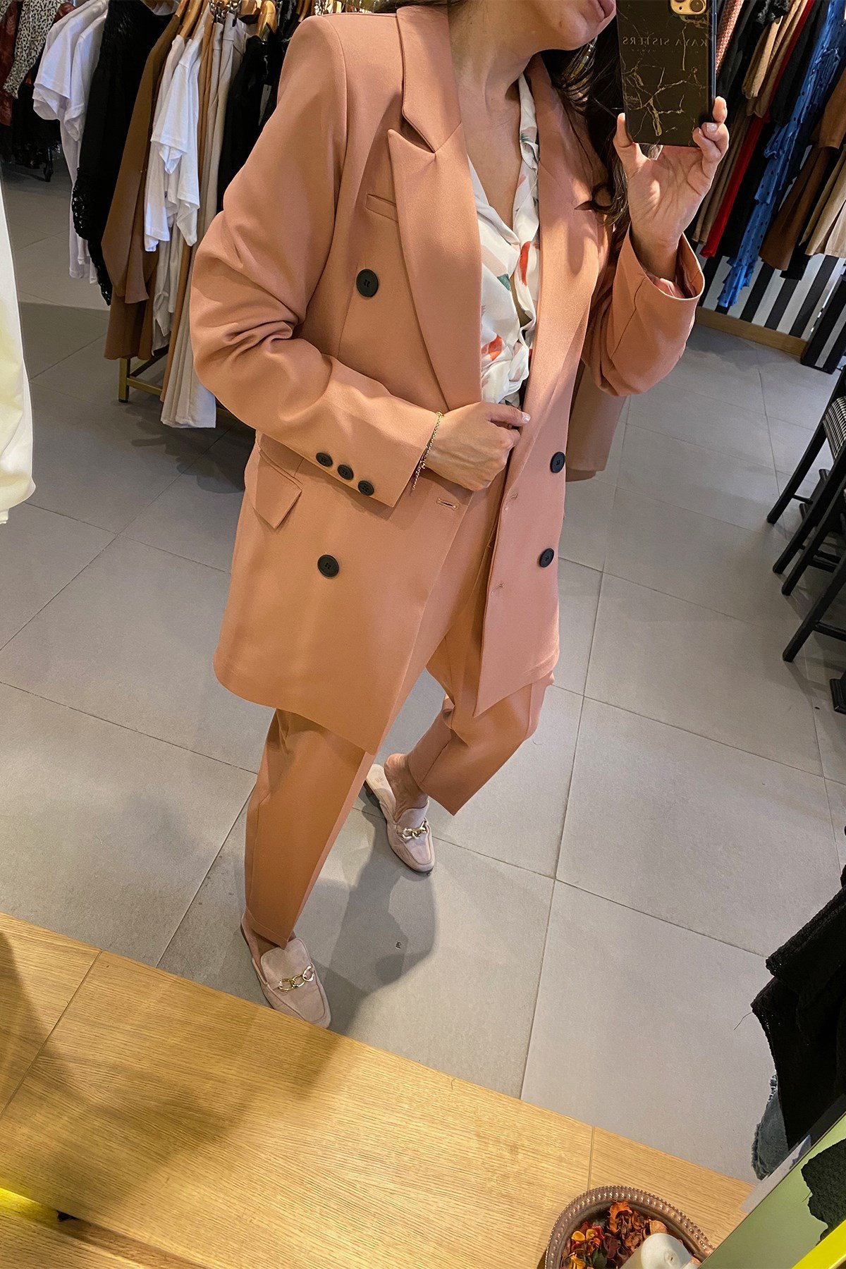 Gülkurusu Blazer Ceket