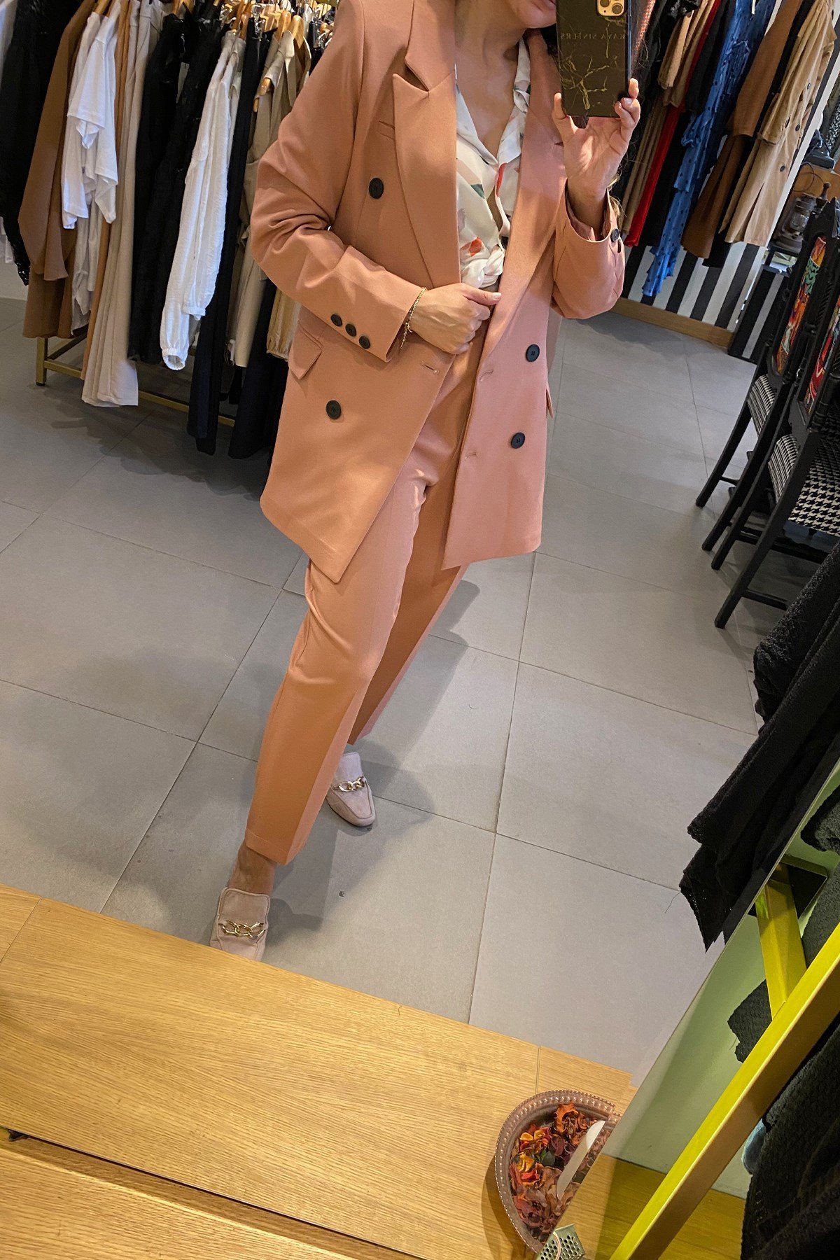 Gülkurusu Blazer Ceket