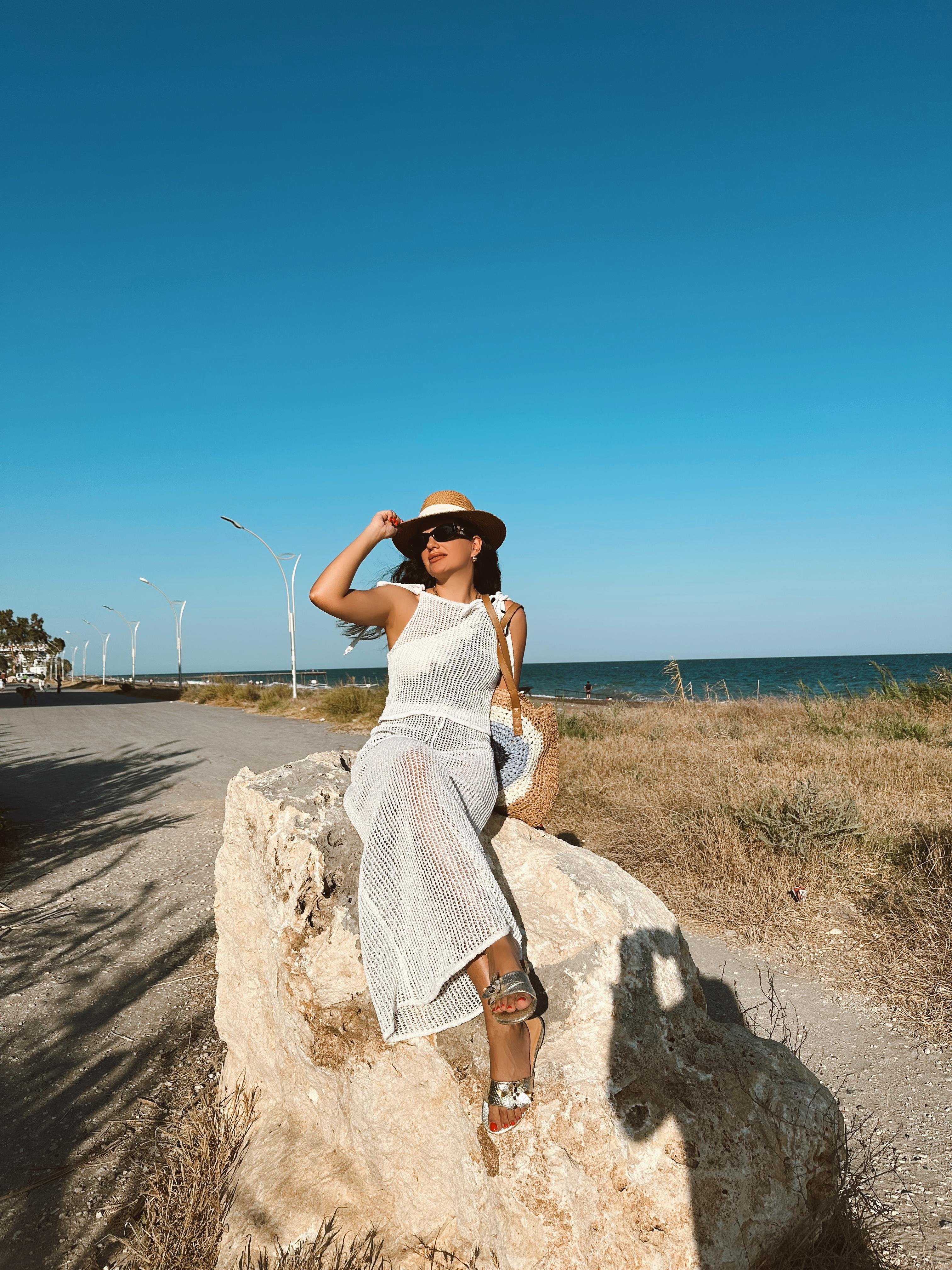 Ham Natural Ajurlu Etek Bluz Takım