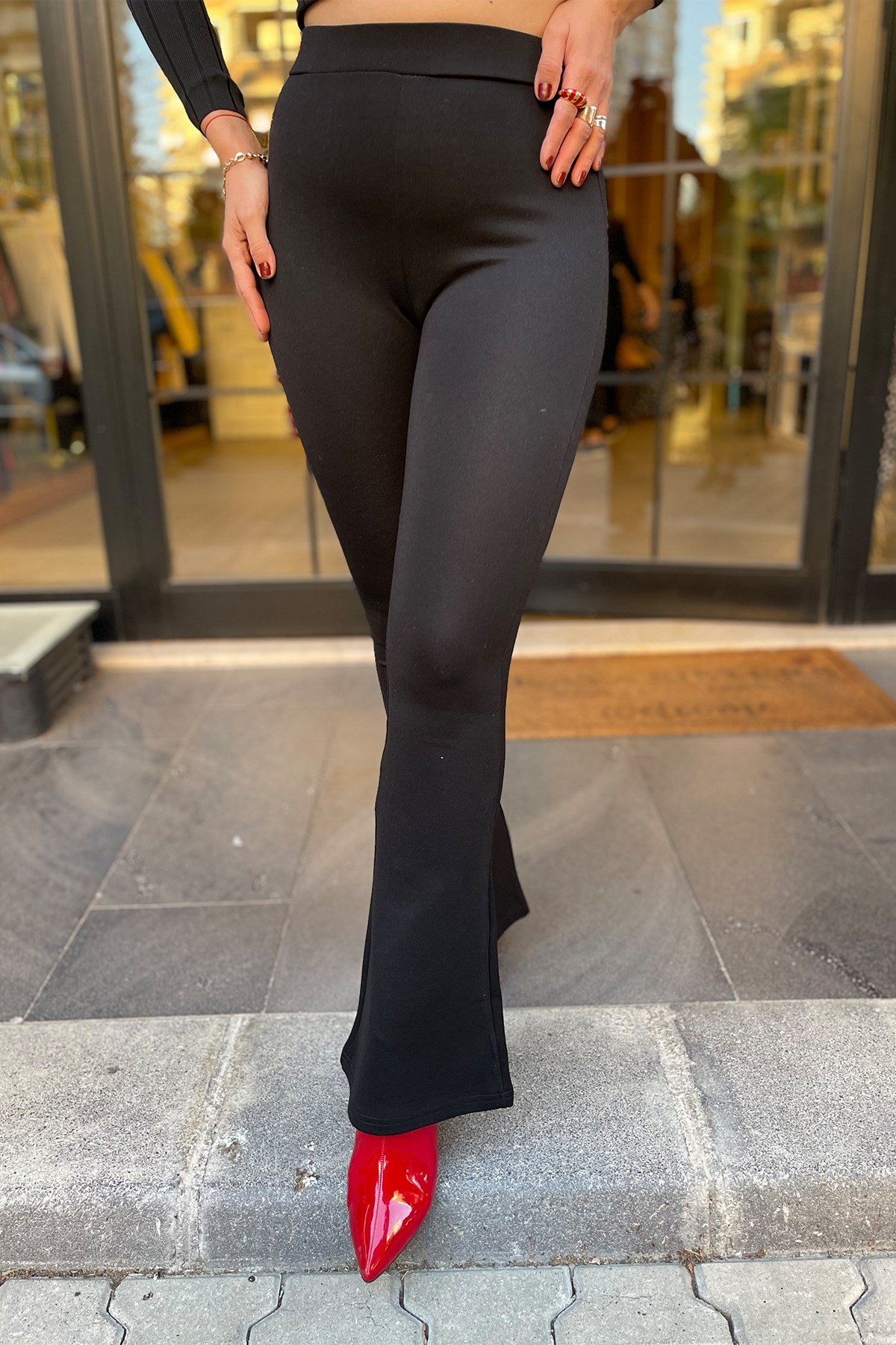 İspanyol Paça Çelik  Tayt