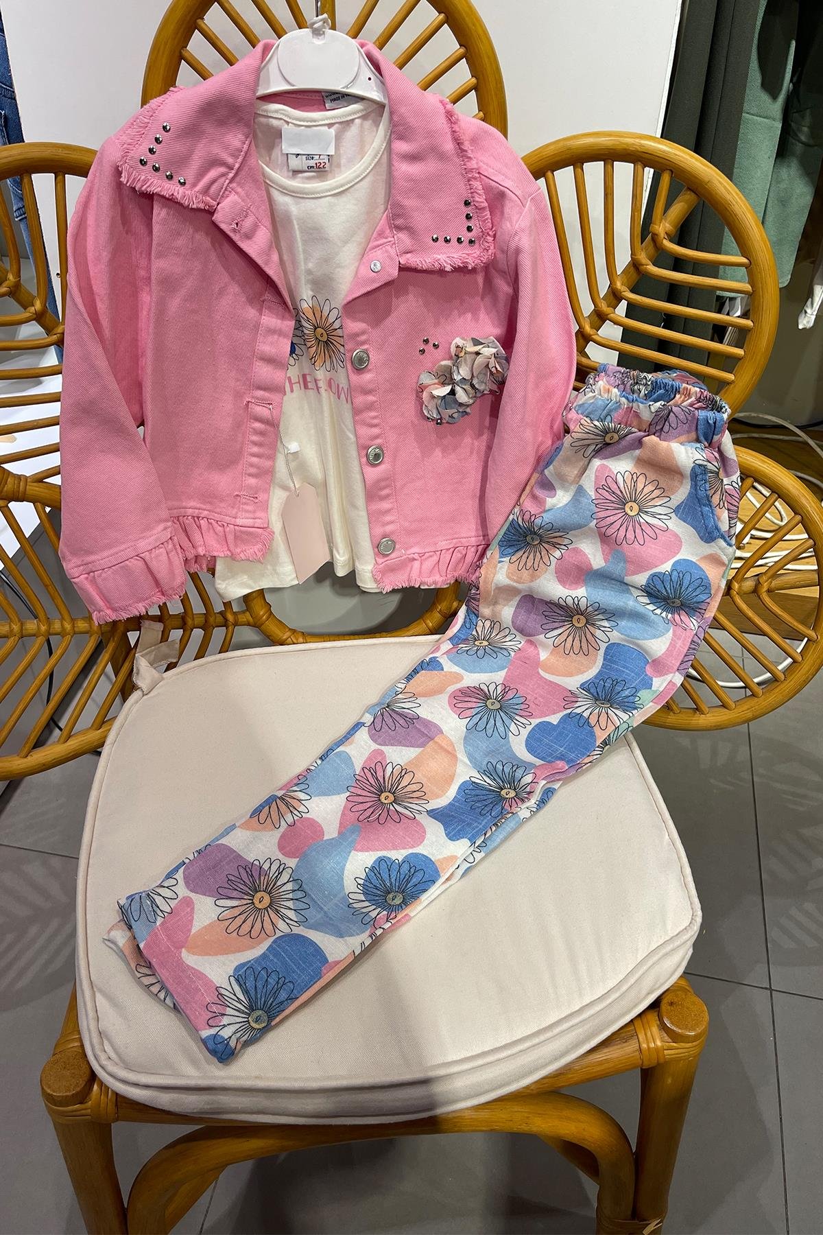 Kids 3 Lü Ceket Pantolon Takım 