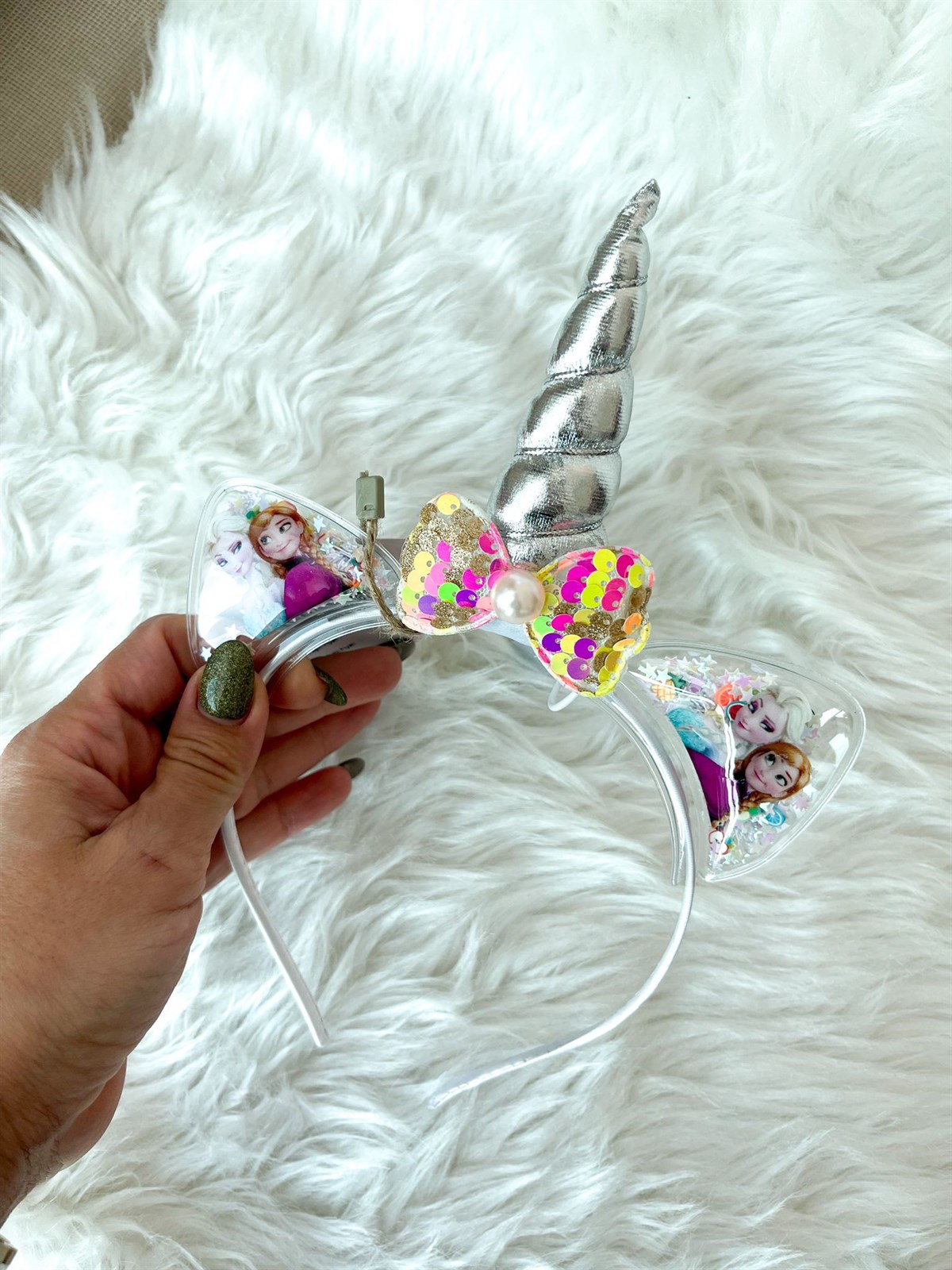 Kids Elsa Unicorn Taç