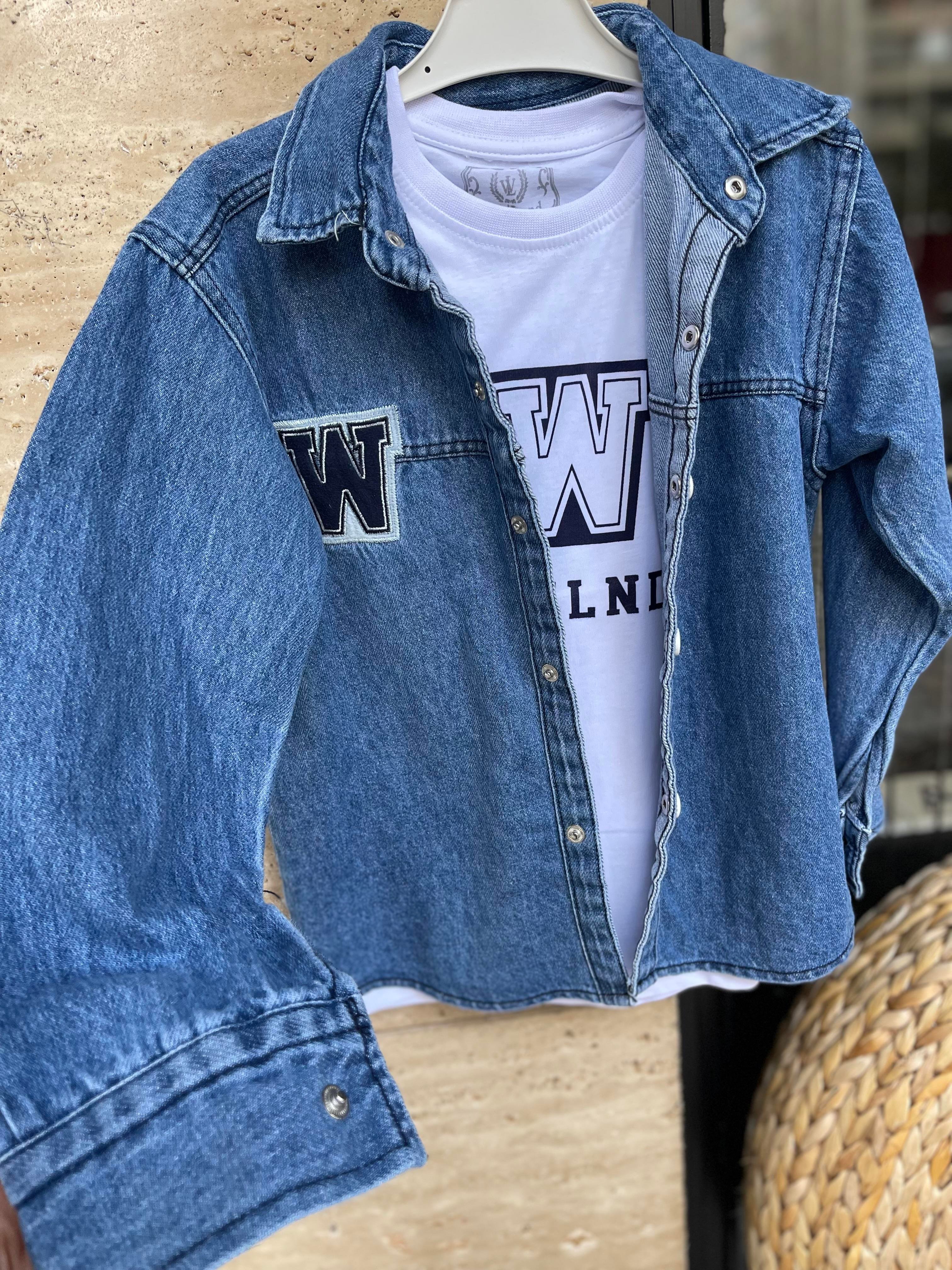 Kids Erkek Tshirt Ceket 2li Takım