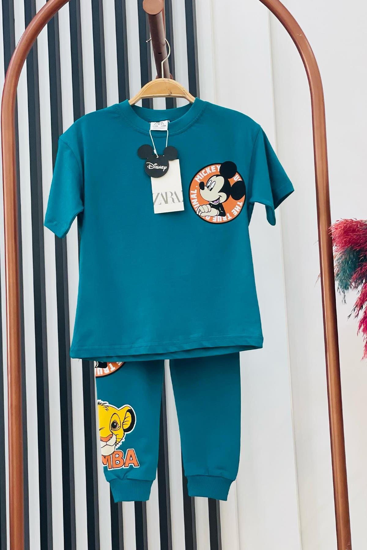 Kids Mickey Baskılı Takım 