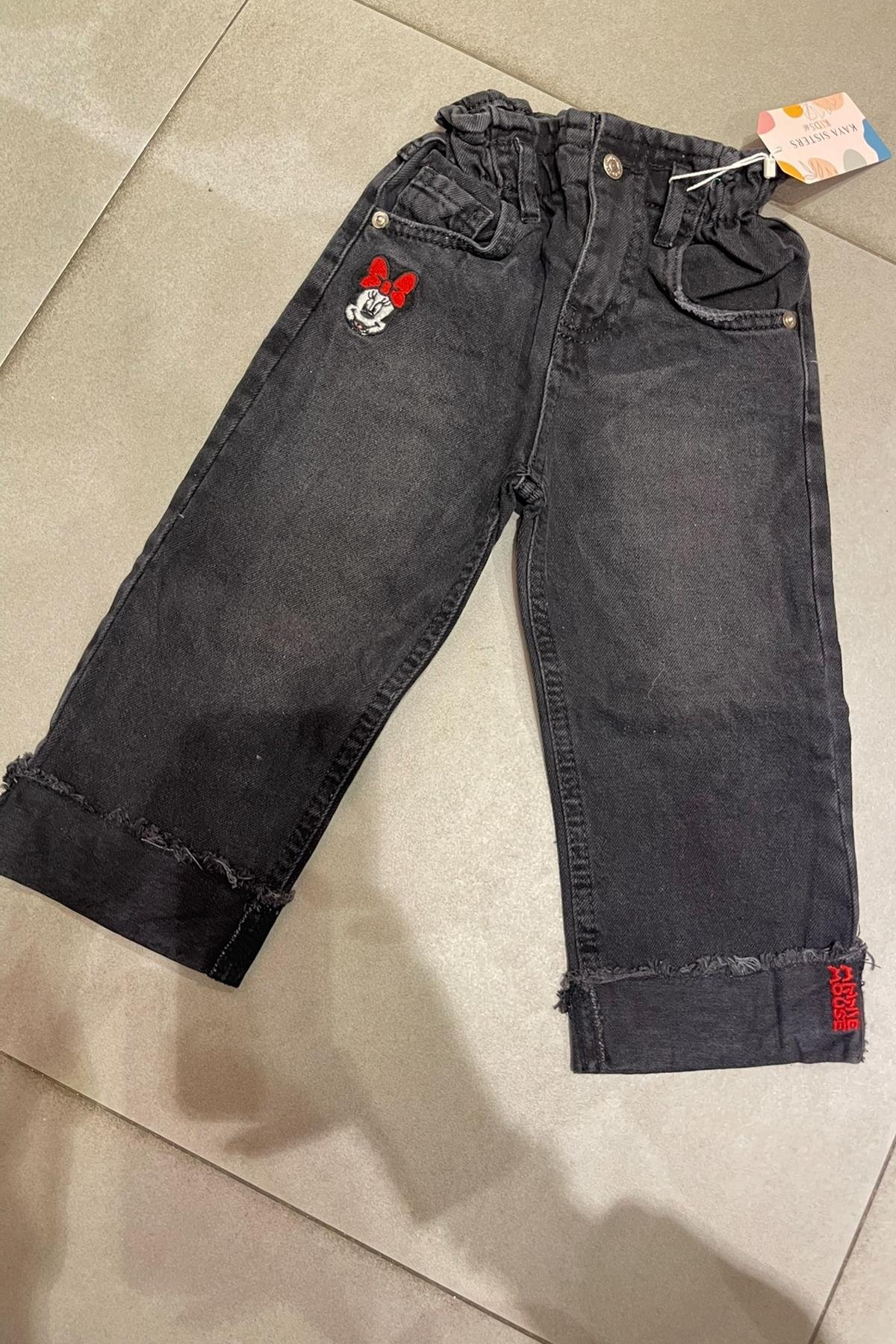 Kids Mickey Detaylı Pantolon