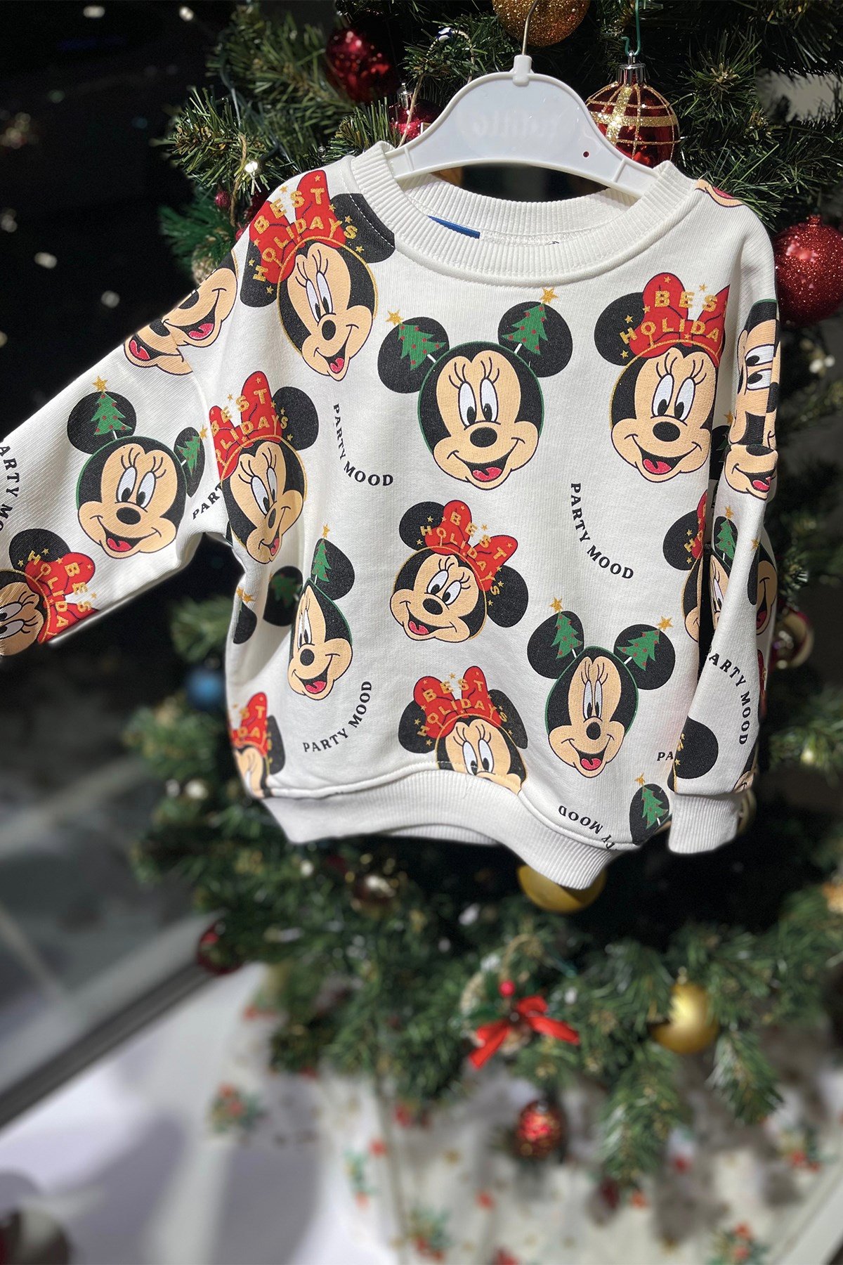 Kids Mickey Detaylı Sweatshirt