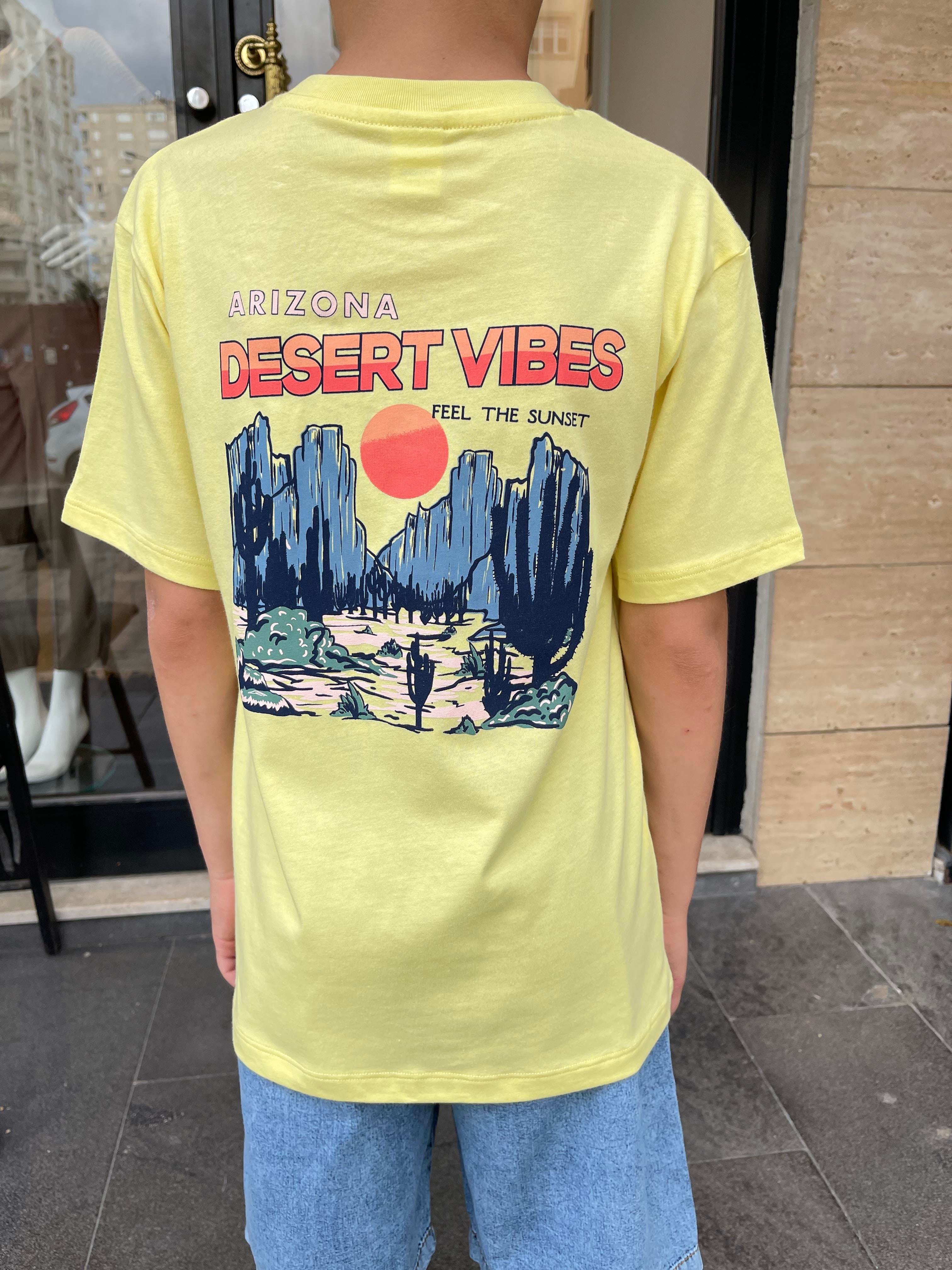 Kids Sarı Arizona Kot Şortlu Takım