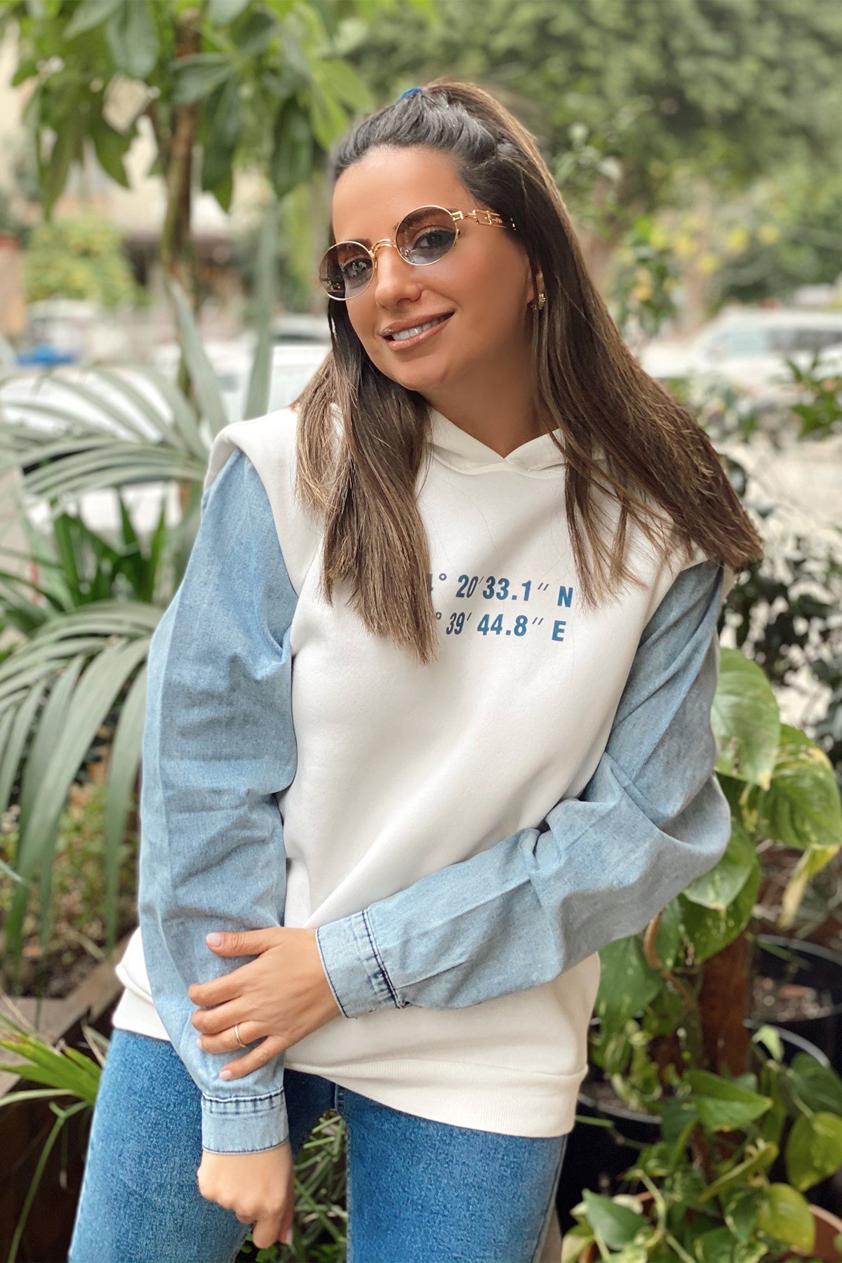 Kolu Kot Detaylı Sweatshirt