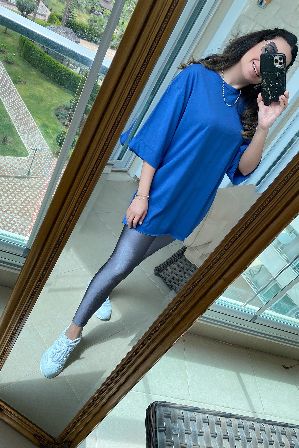 Mavi Basic Uzun Boyfriend Tshirt