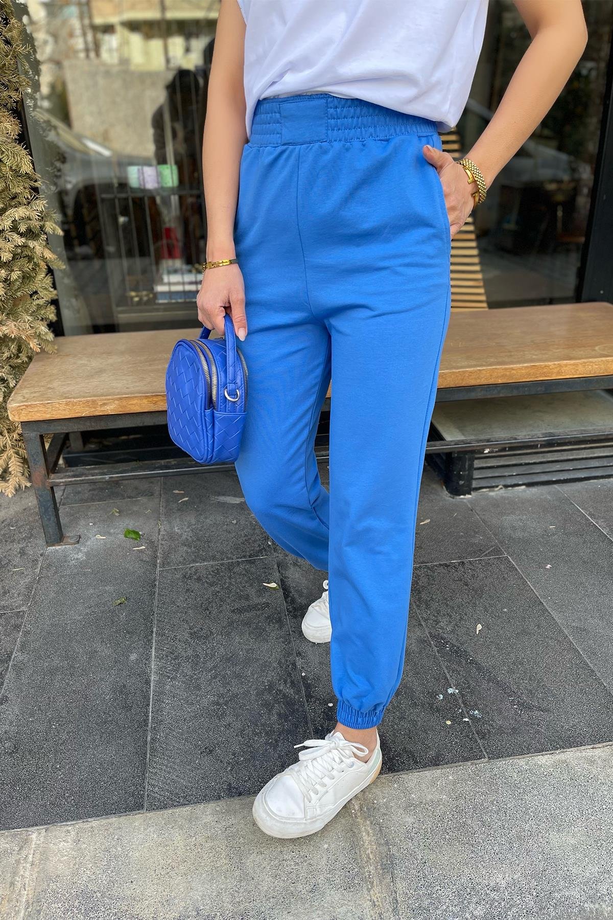 Mavi Jogger Eşofman Altı